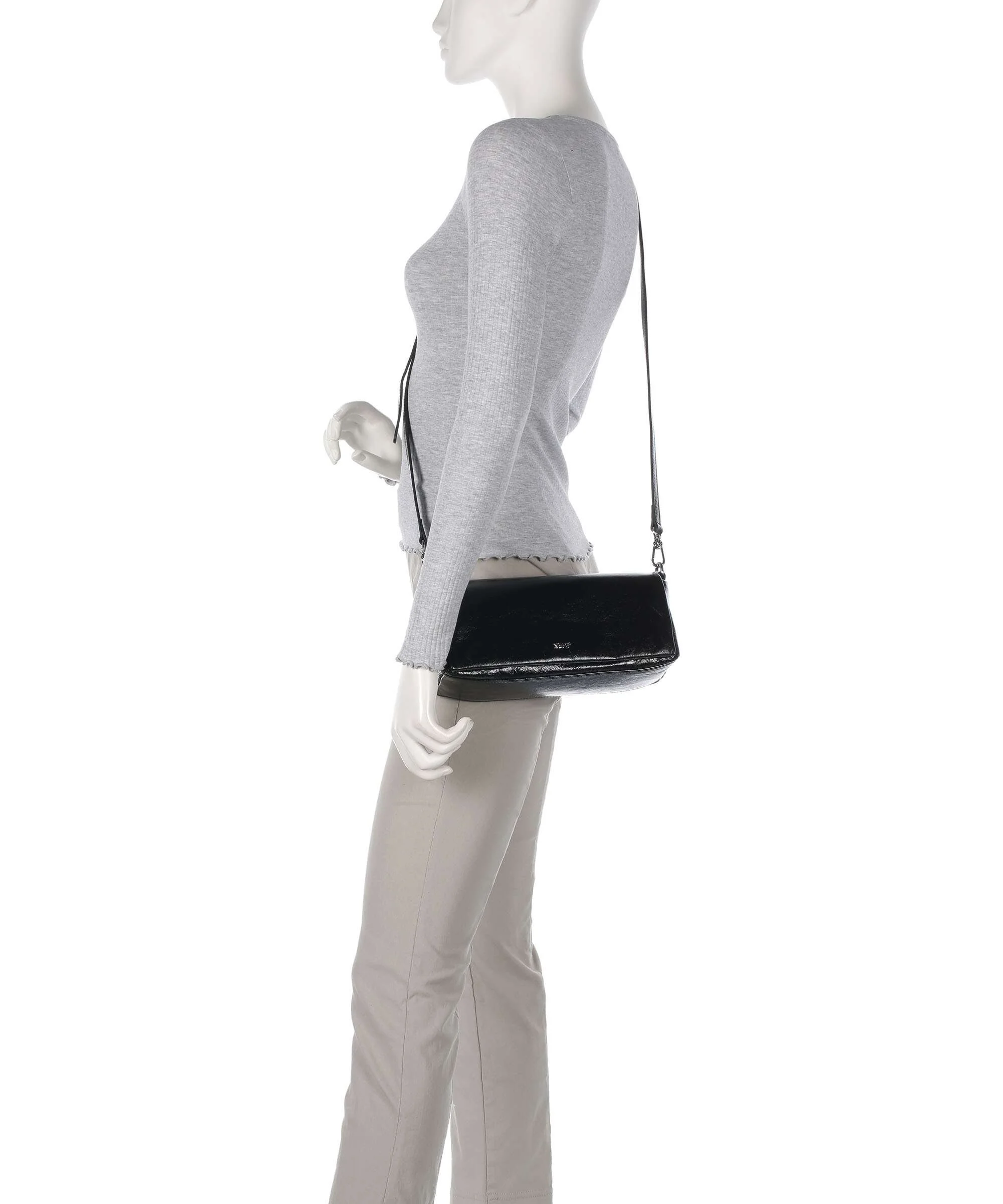 Abro Alias Soft Mila Sac porté épaule black/nickel - Image 4