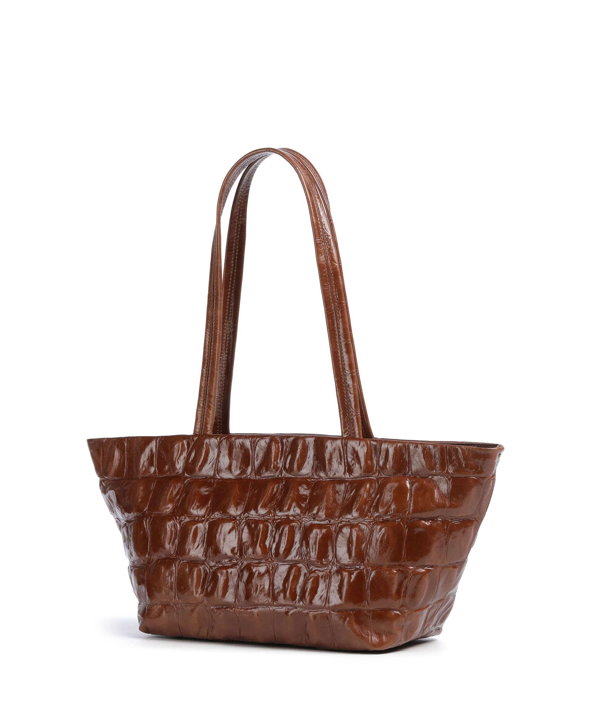 Abro Maxi Cocco Alba Sac porté épaule caramel/cognac - Image 2