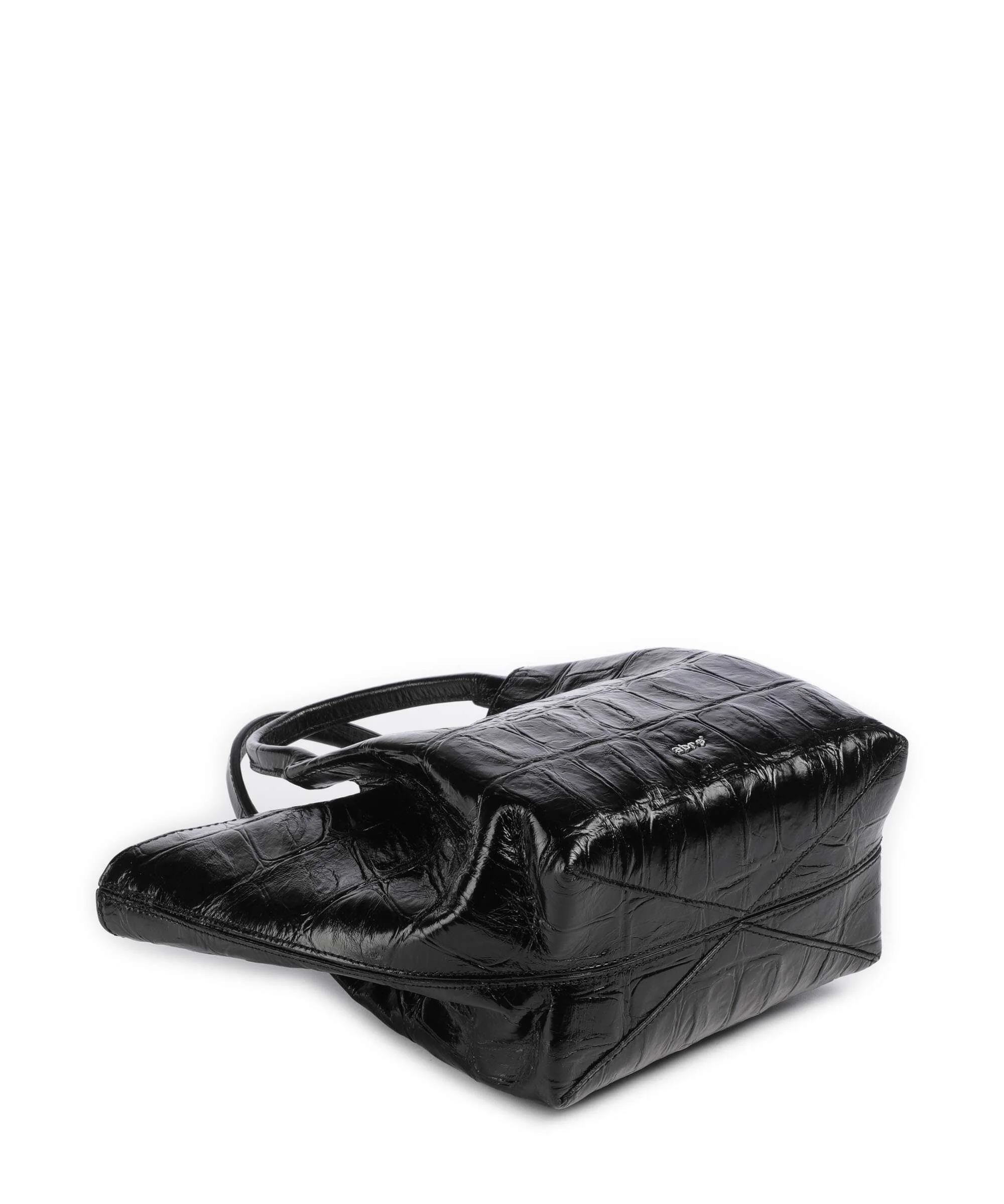 Abro Maxi Cocco Essential Small Sac à main black/nickel - Image 5