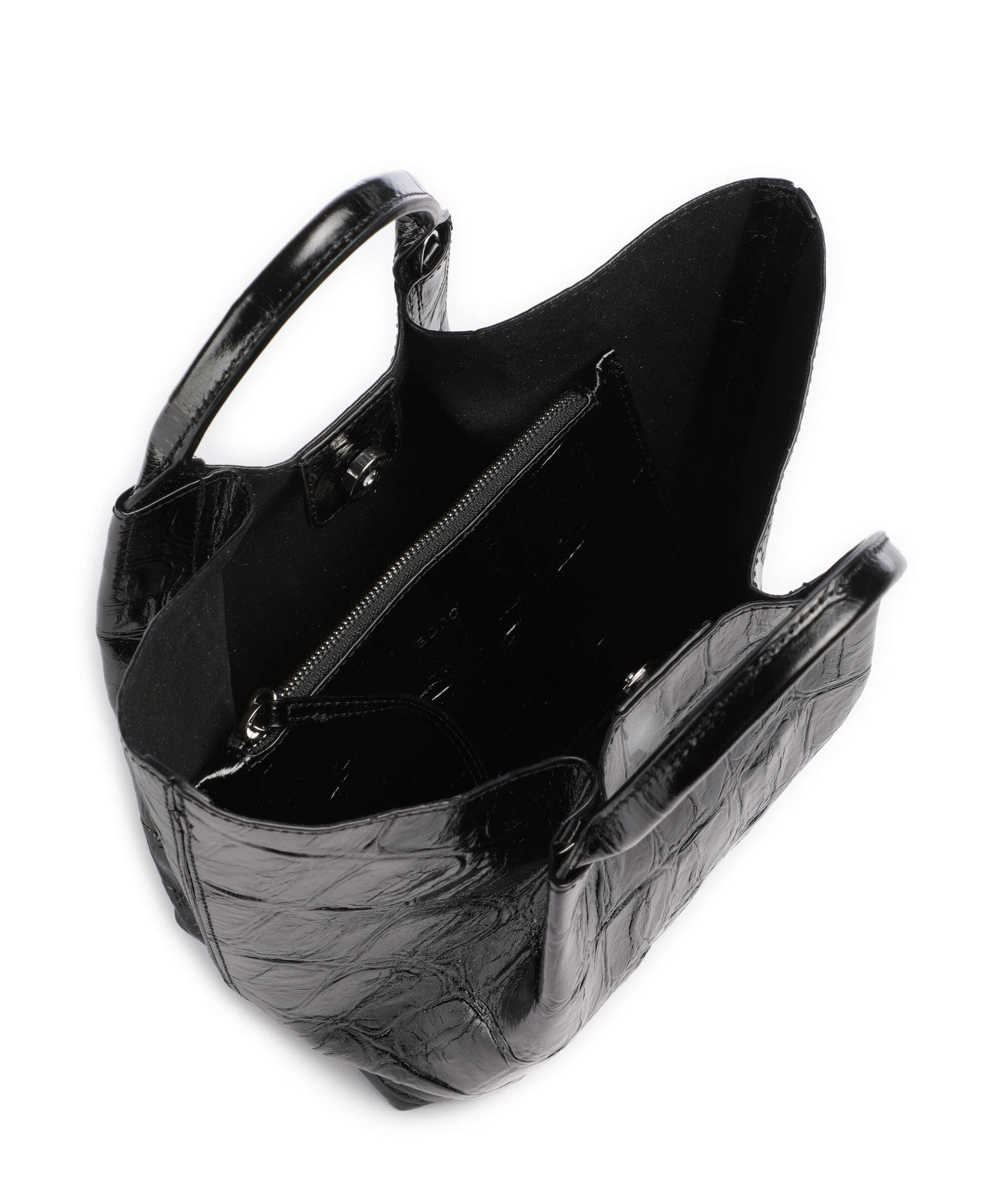 Abro Maxi Cocco Essential Small Sac à main black/nickel - Image 6