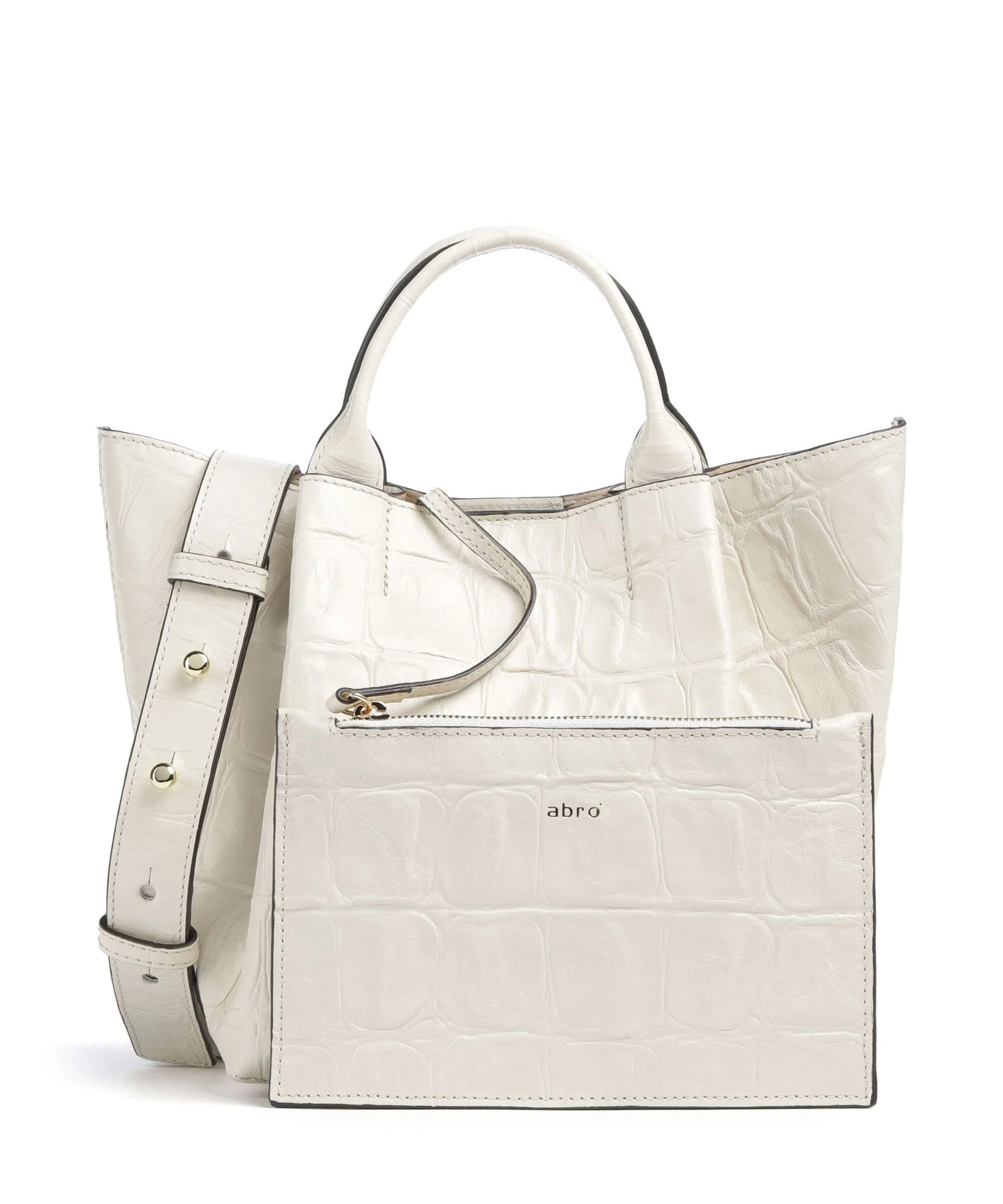 Abro Maxi Cocco Essential Small Sac à main milk - Image 4
