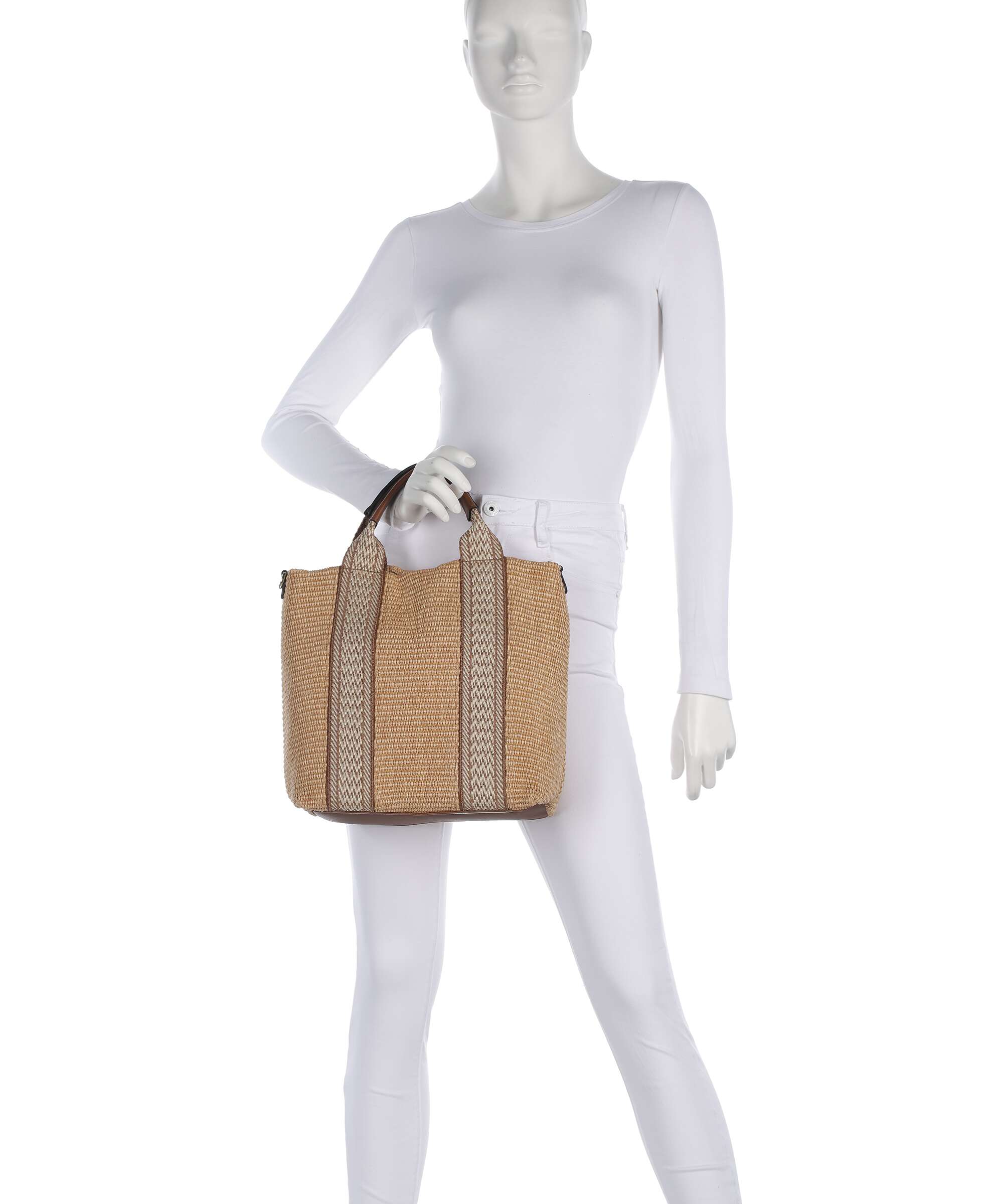 Abro Raffia Kaia Sac à main natural - Image 3