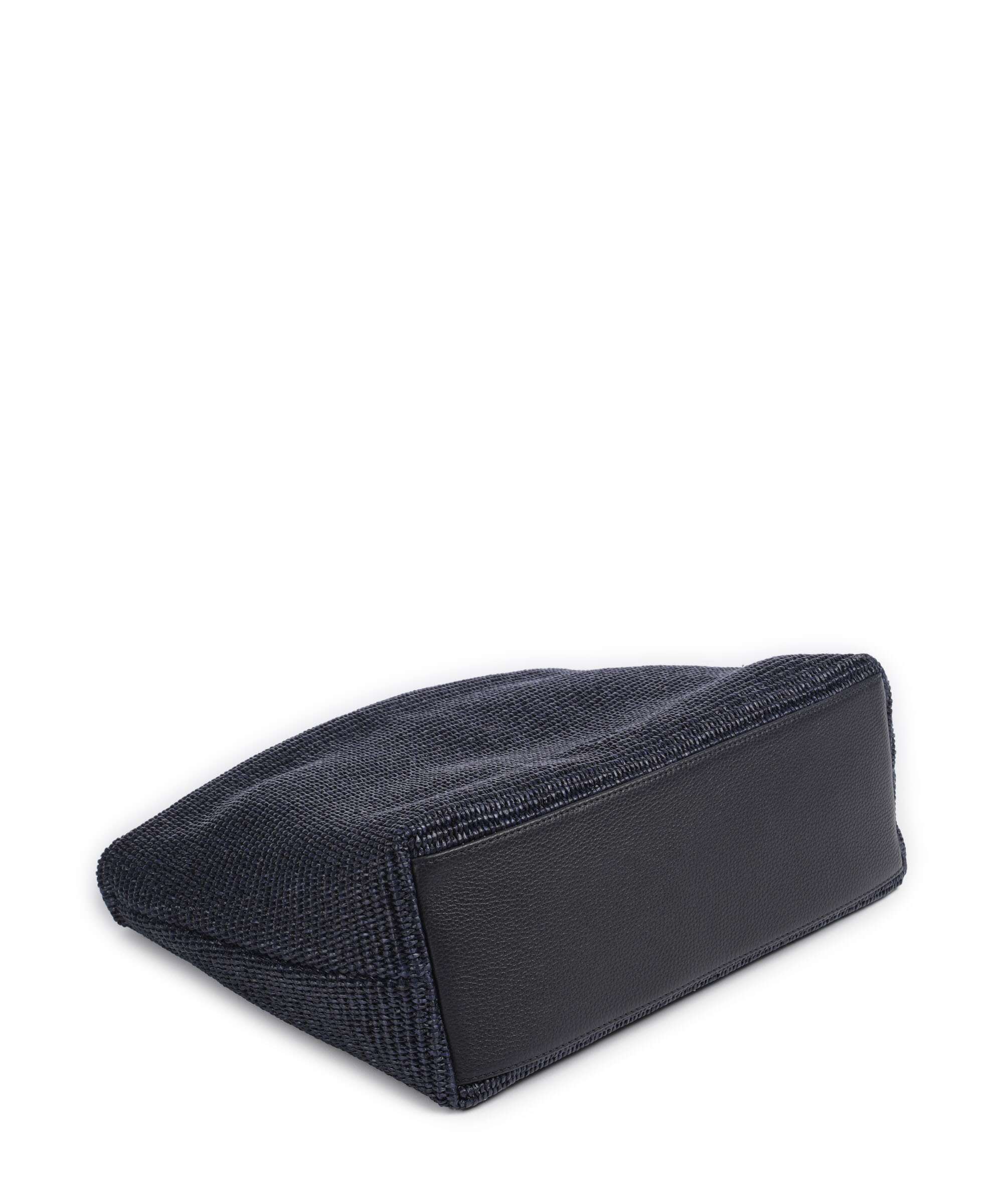 Abro Raffia Kaia Sac fourre-tout navy - Image 5