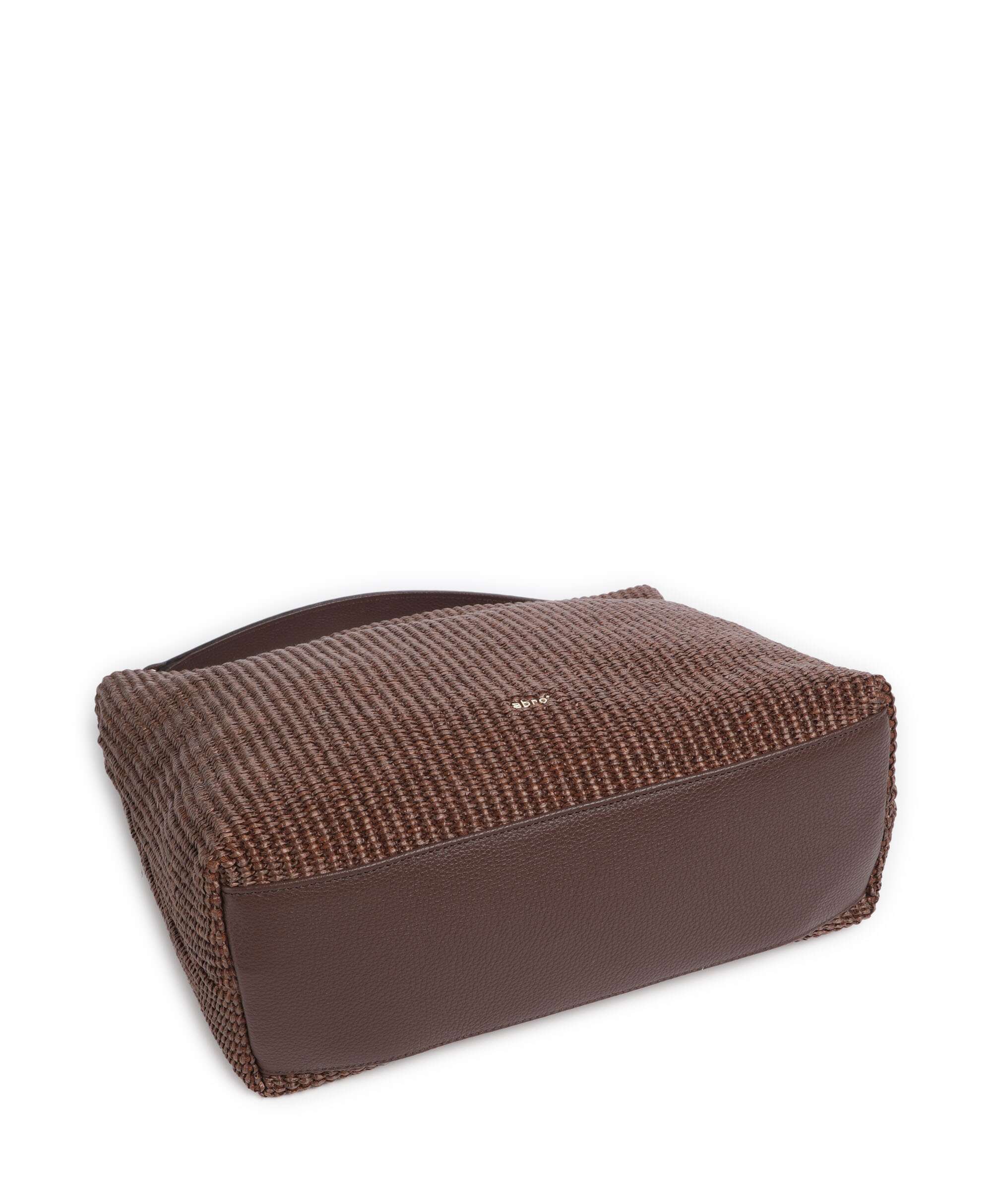 Abro Raffia Kaia Sac fourre-tout wood - Image 5