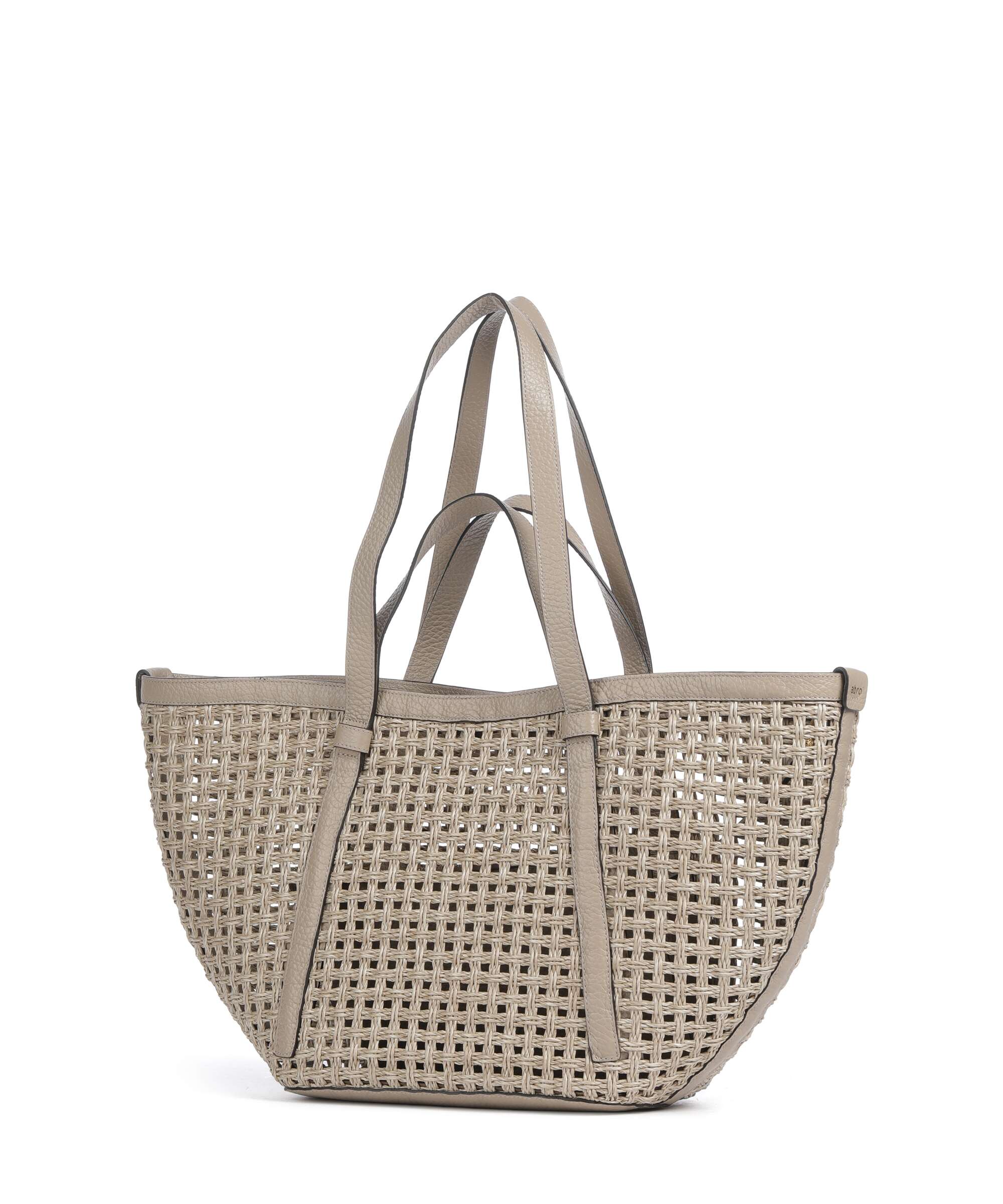 Abro Raffia Net Cosmo Large Cabas sahara - Image 2