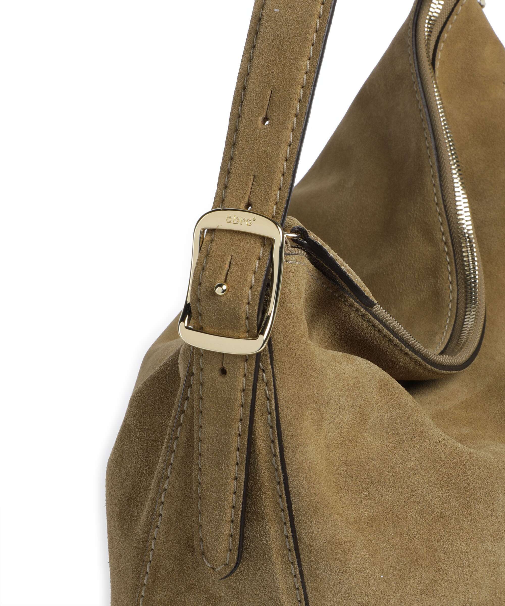 Abro Suede Carina Sac fourre-tout mud - Image 4