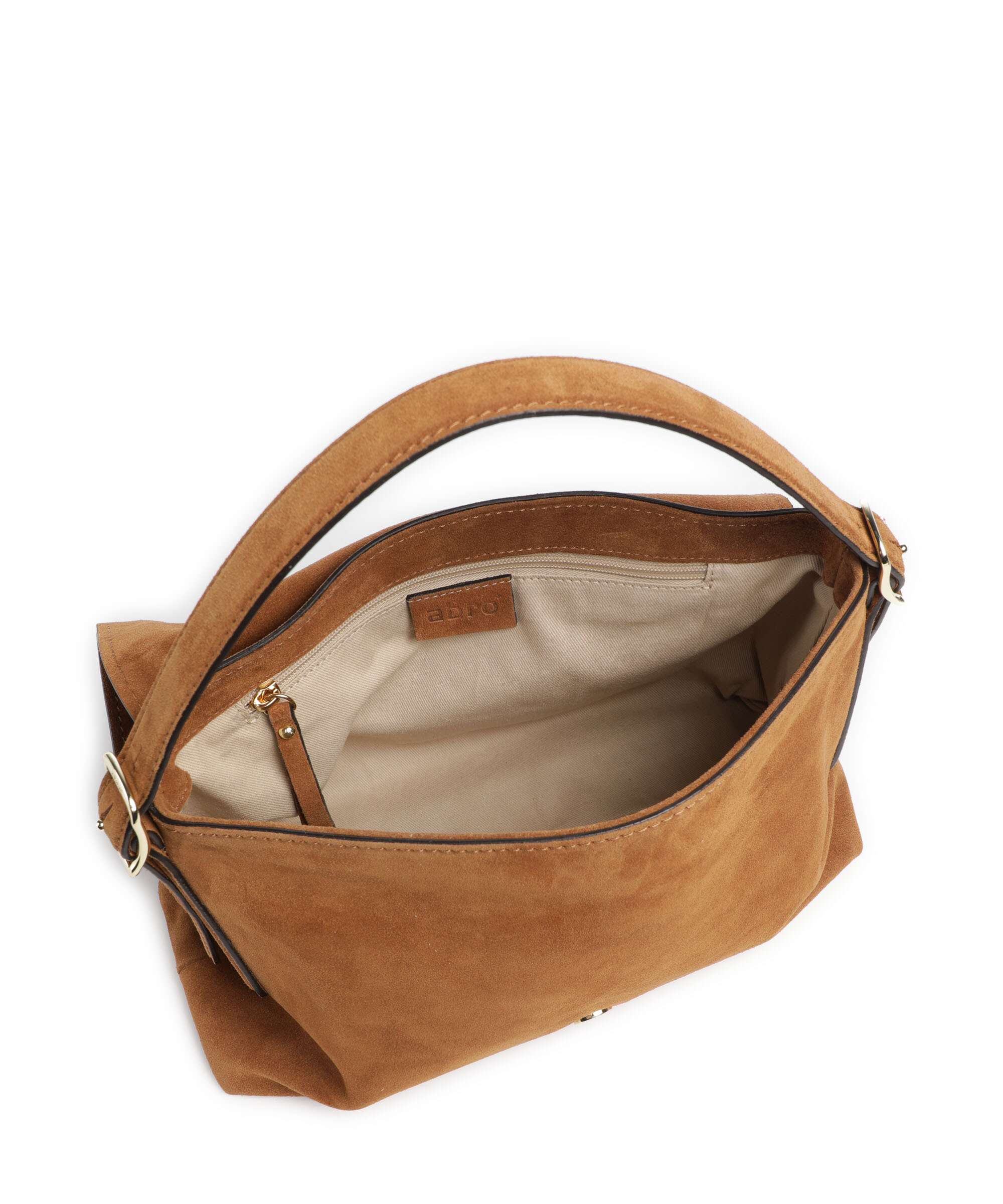 Abro Suede Carina Sac porté épaule cuoio - Image 6