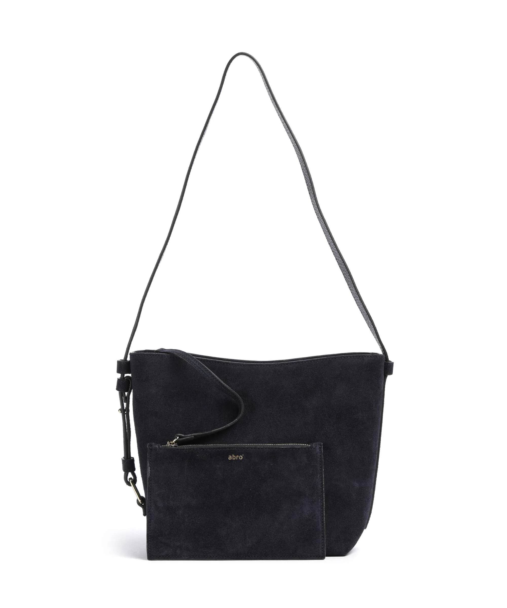 Abro Suede Cosmo Sac fourre-tout navy - Image 2