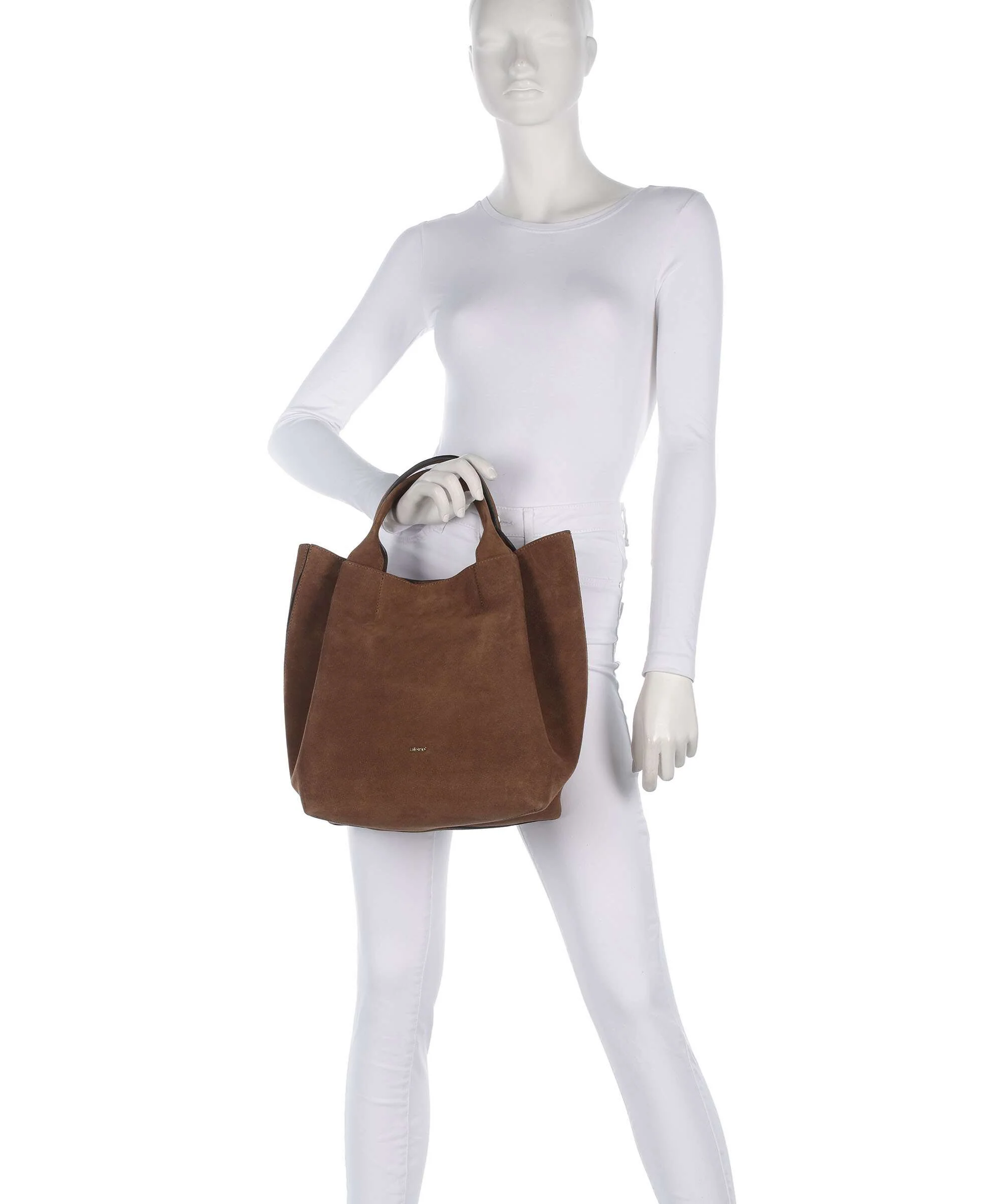 Abro Suede Essential Medium Sac à main wood - Image 3