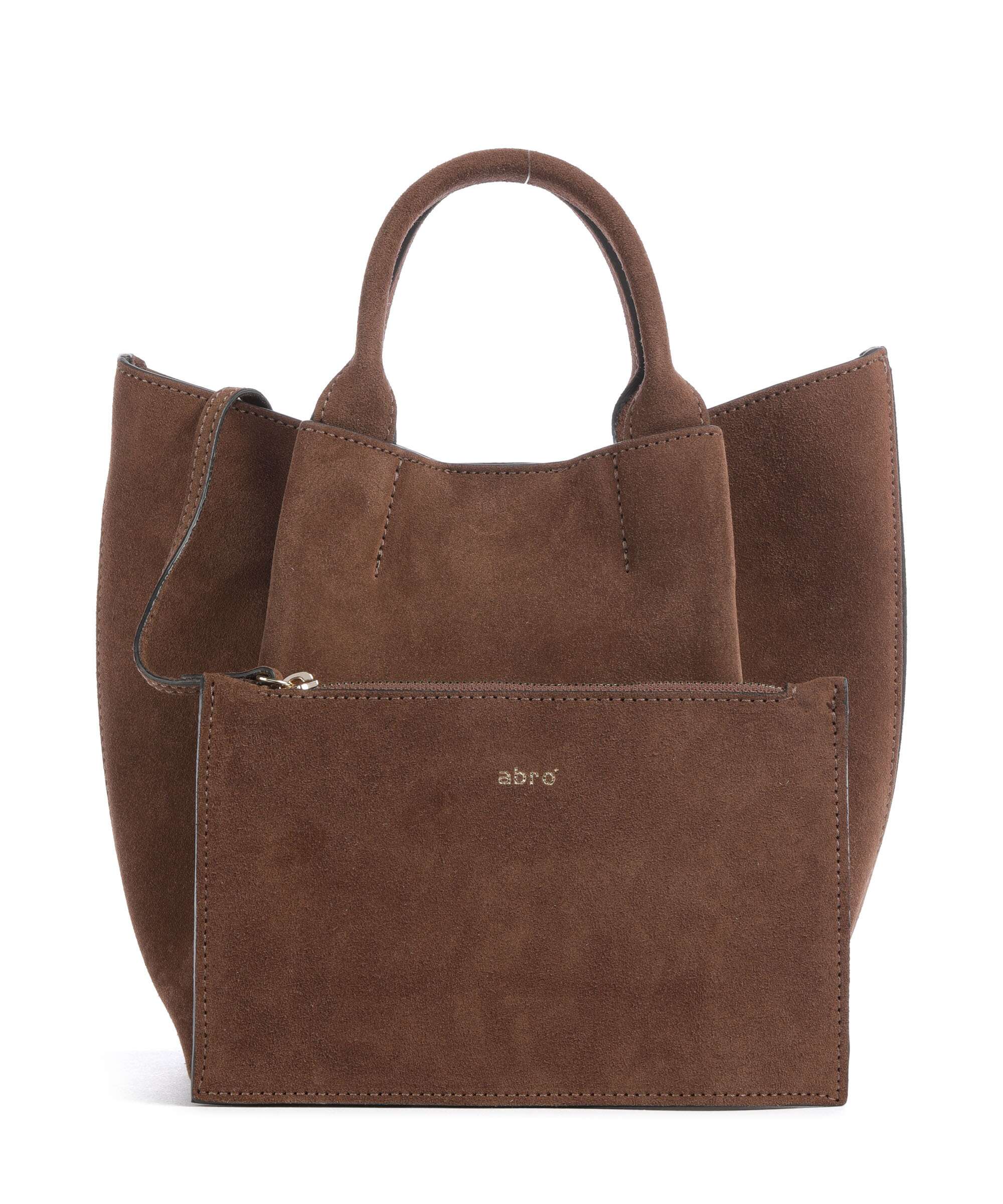 Abro Suede Essential Small Sac à main wood - Image 4