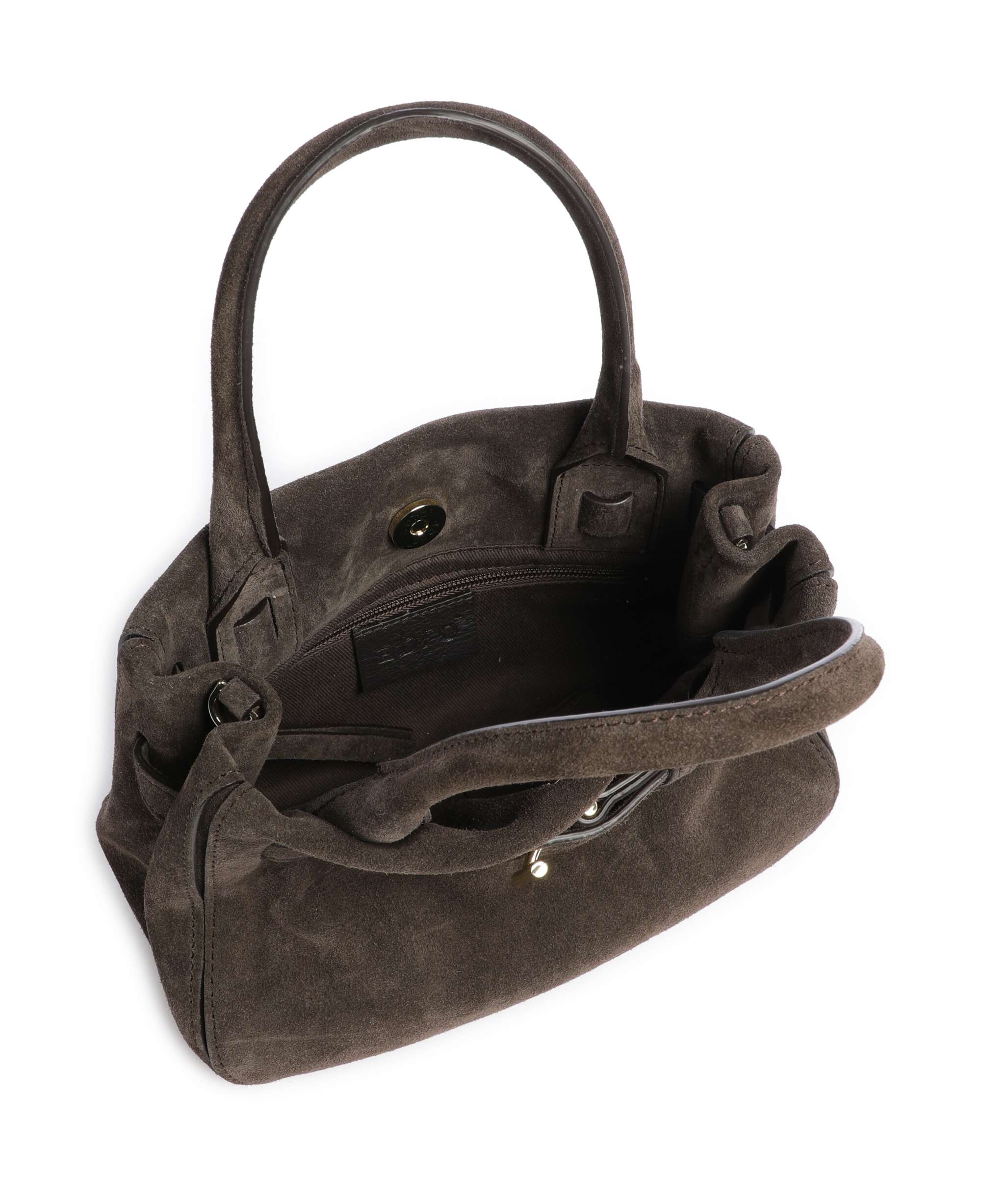 Abro Suede Jill Sac à main dark brown - Image 5