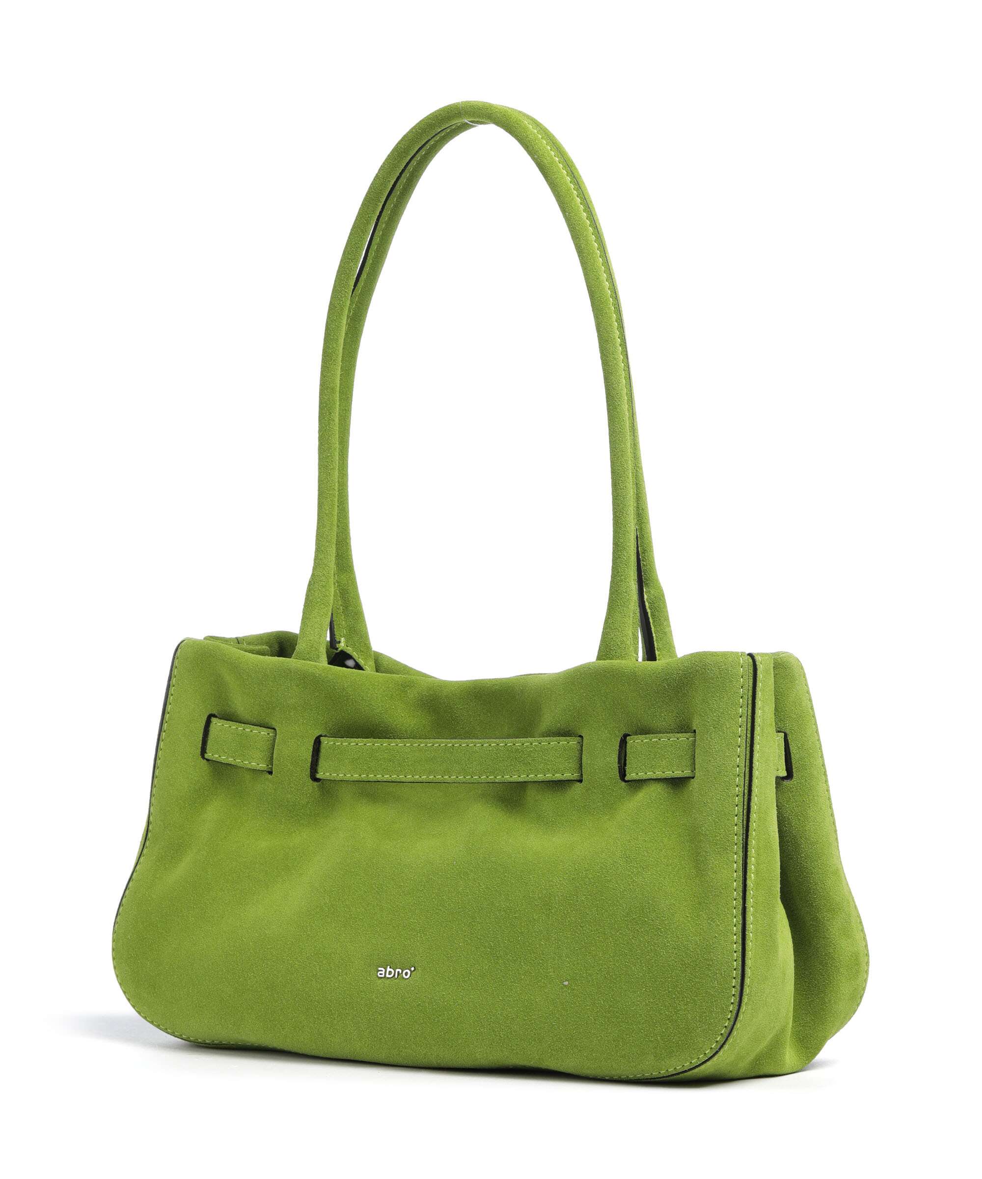 Abro Suede Jill Sac porté épaule lime - Image 2