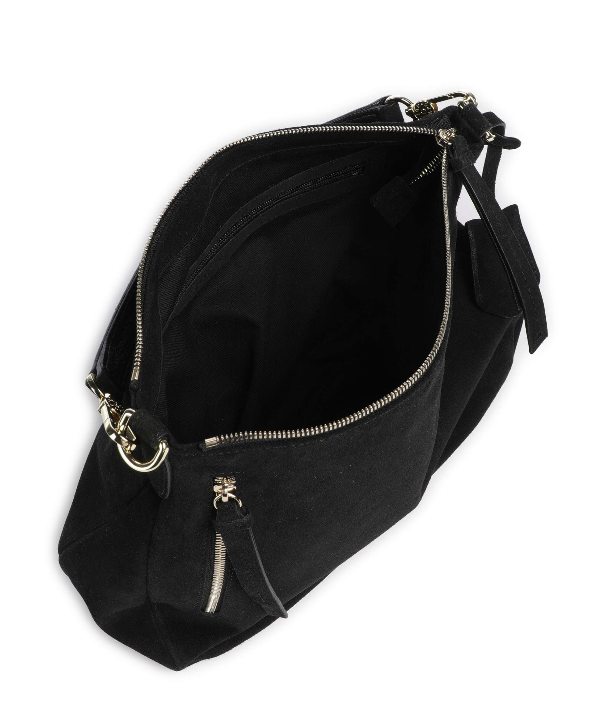 Abro Suede Juna Small Sac fourre-tout black/gold - Image 6