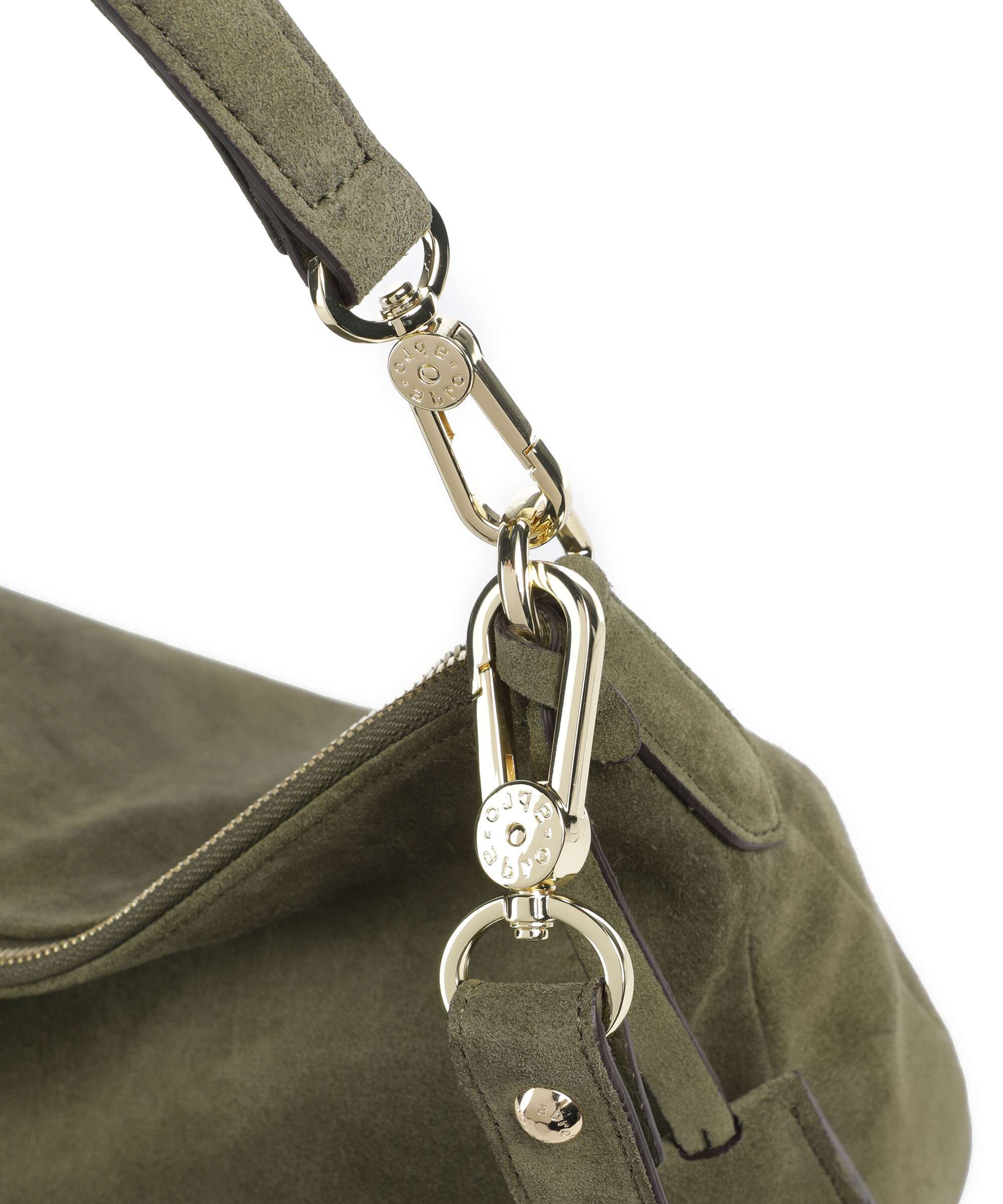 Abro Suede Juna Small Sac fourre-tout oliv - Image 4