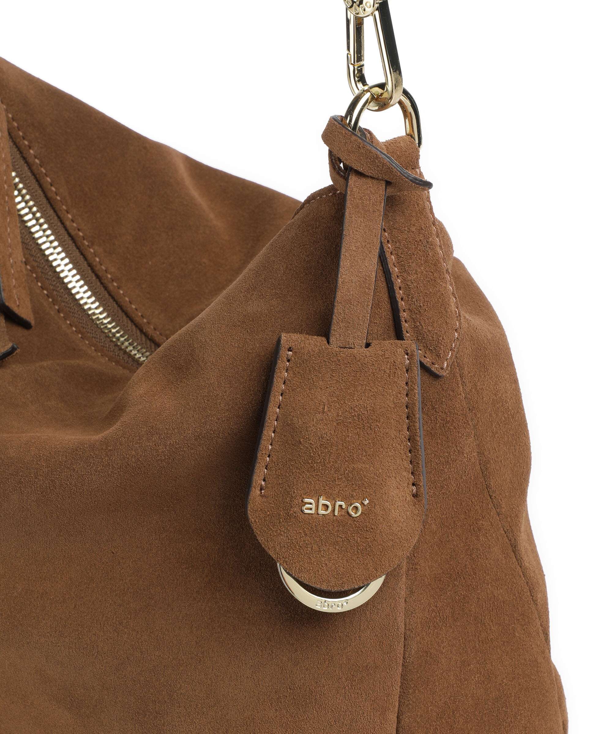 Abro Suede Juna Small Sac fourre-tout camel - Image 4