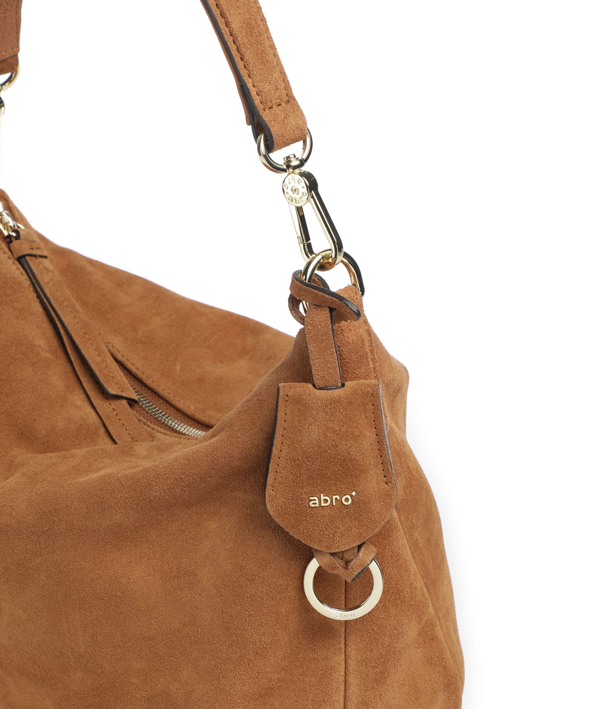 Abro Suede Juna Small Sac fourre-tout cuoio - Image 4