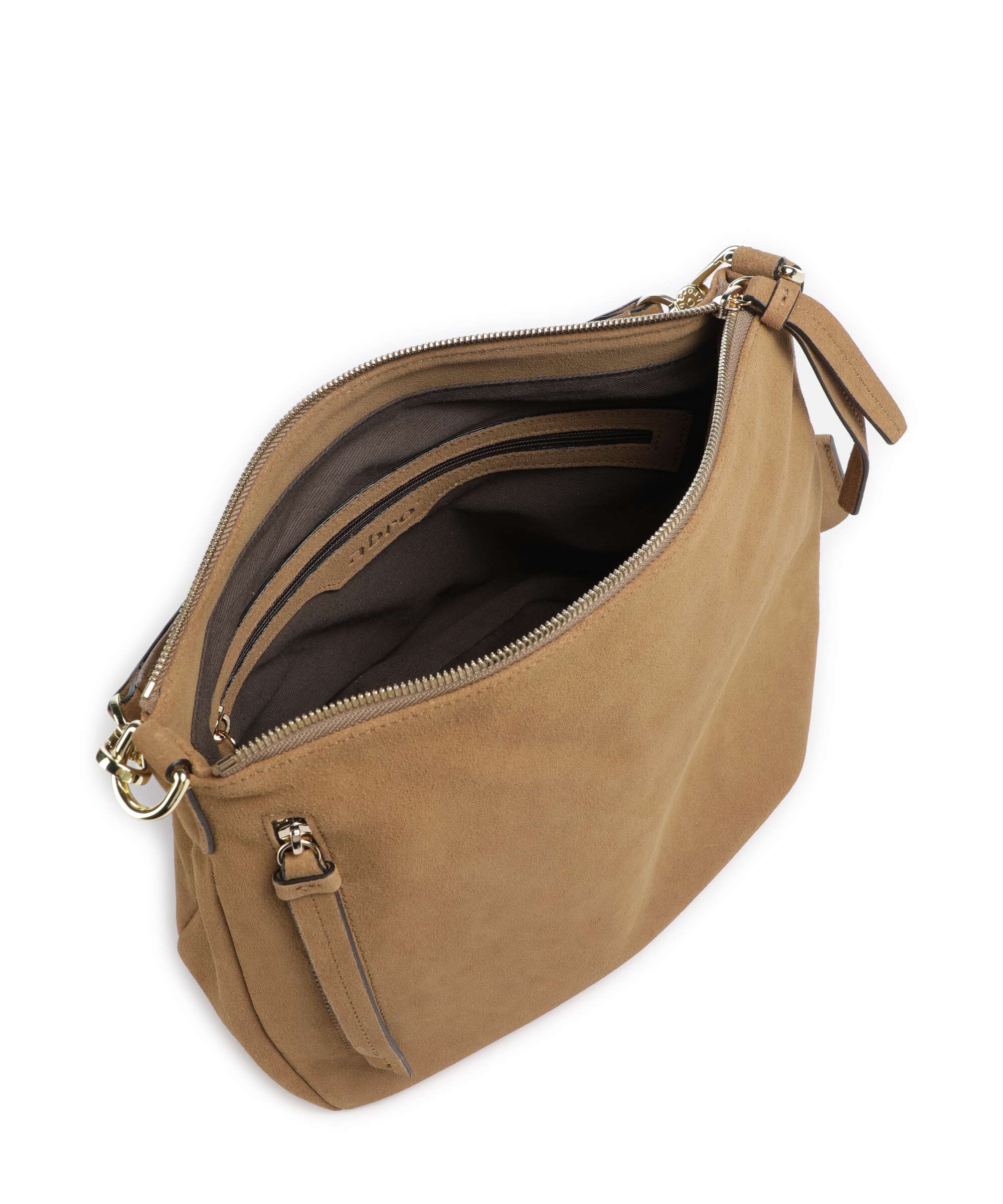 Abro Suede Juna Small Sac fourre-tout cappuccino - Image 6