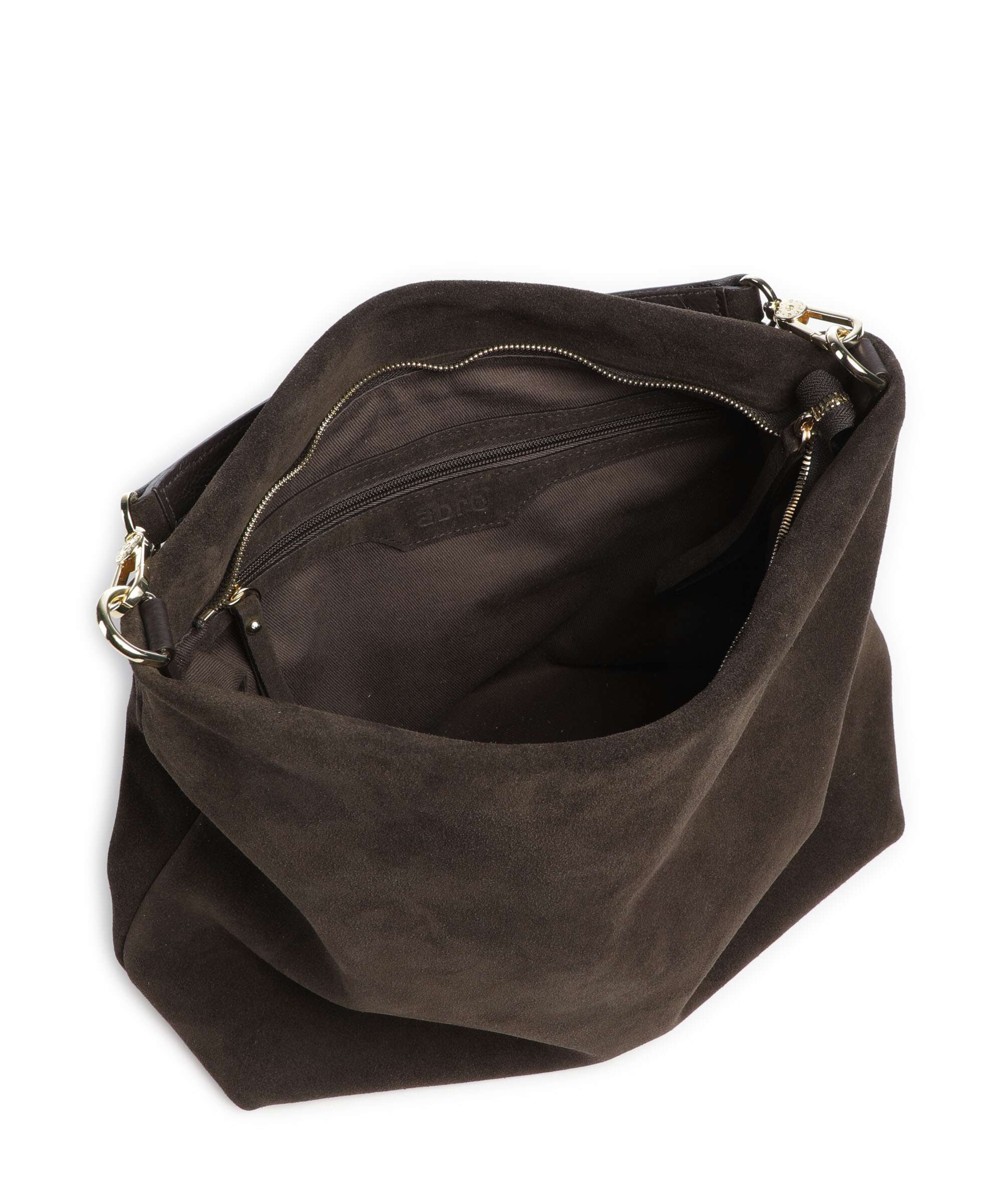 Abro Suede Kaia Sac fourre-tout dark brown - Image 6