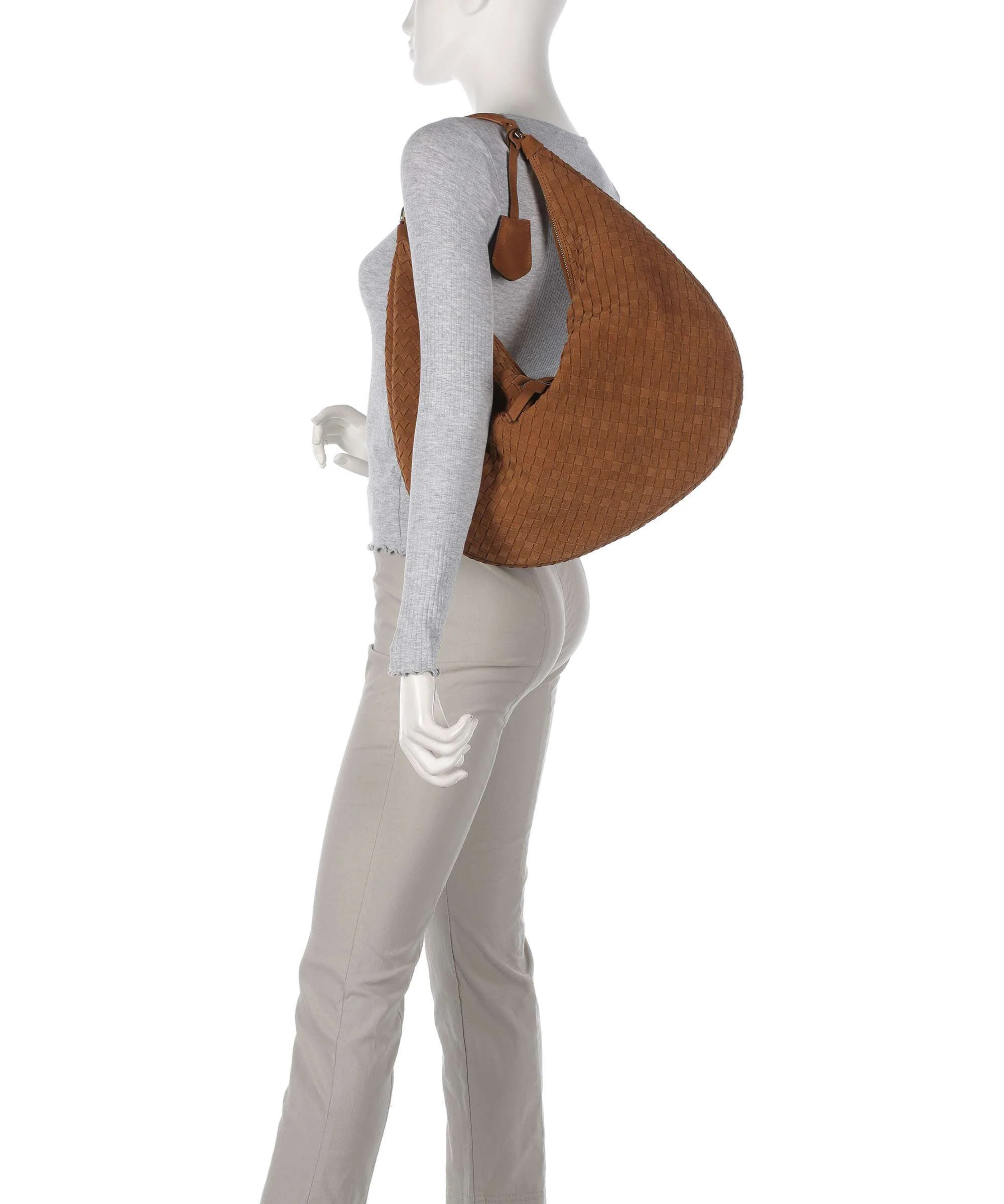 Abro Suede Nana Sac fourre-tout cuoio - Image 3
