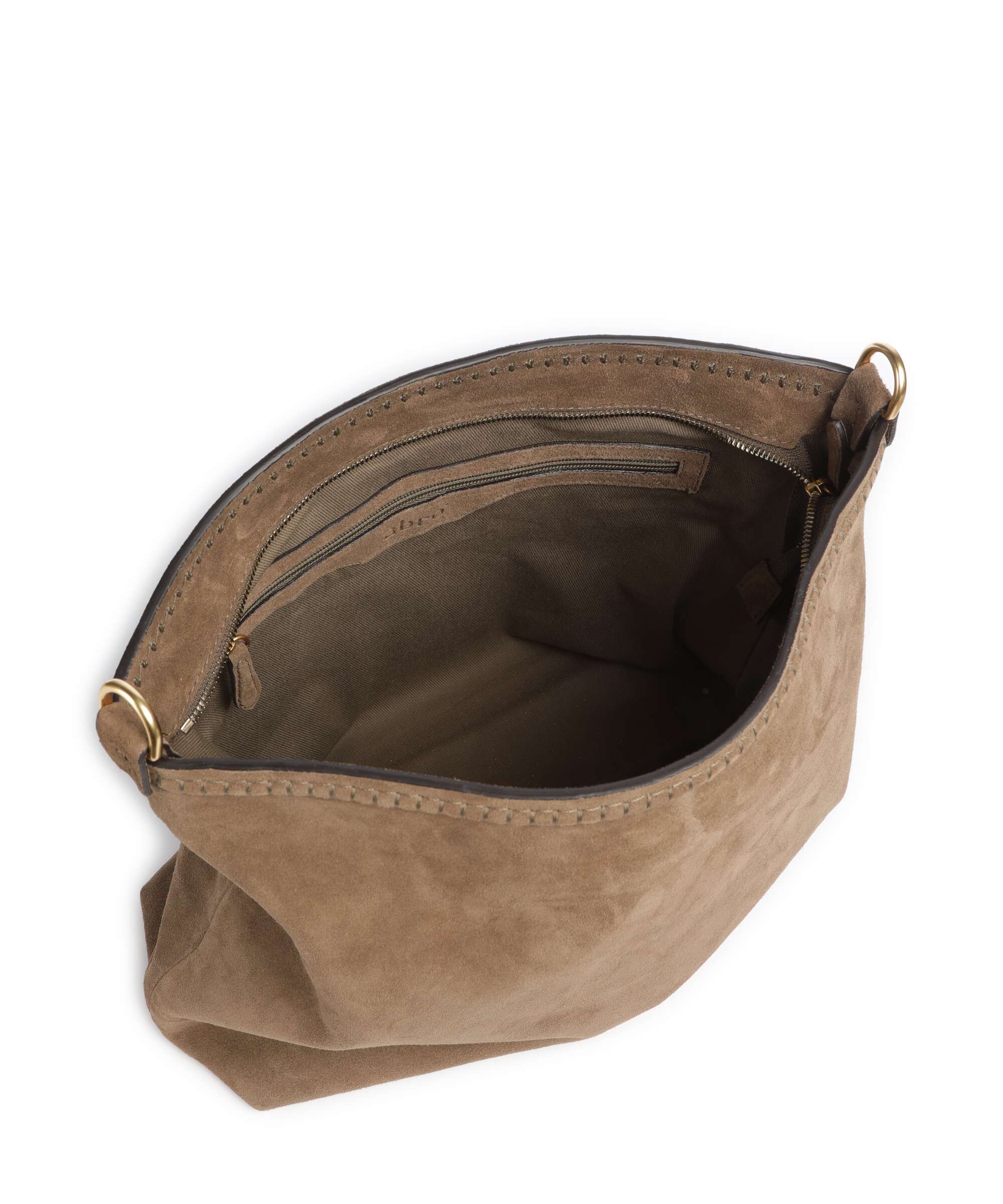 Abro Suede Signature Sac fourre-tout khaki - Image 6