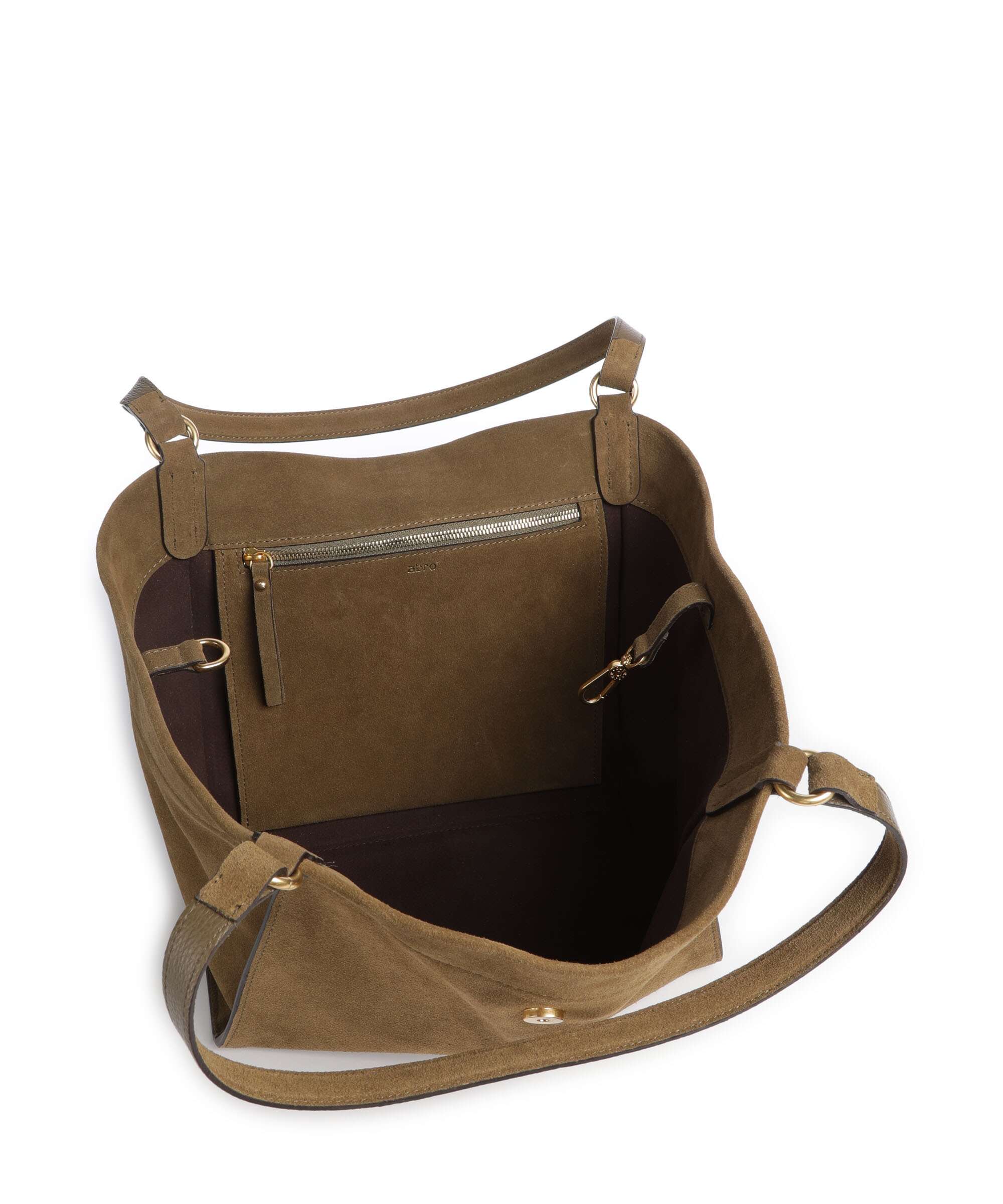 Abro Suede Temi Cabas military - Image 6