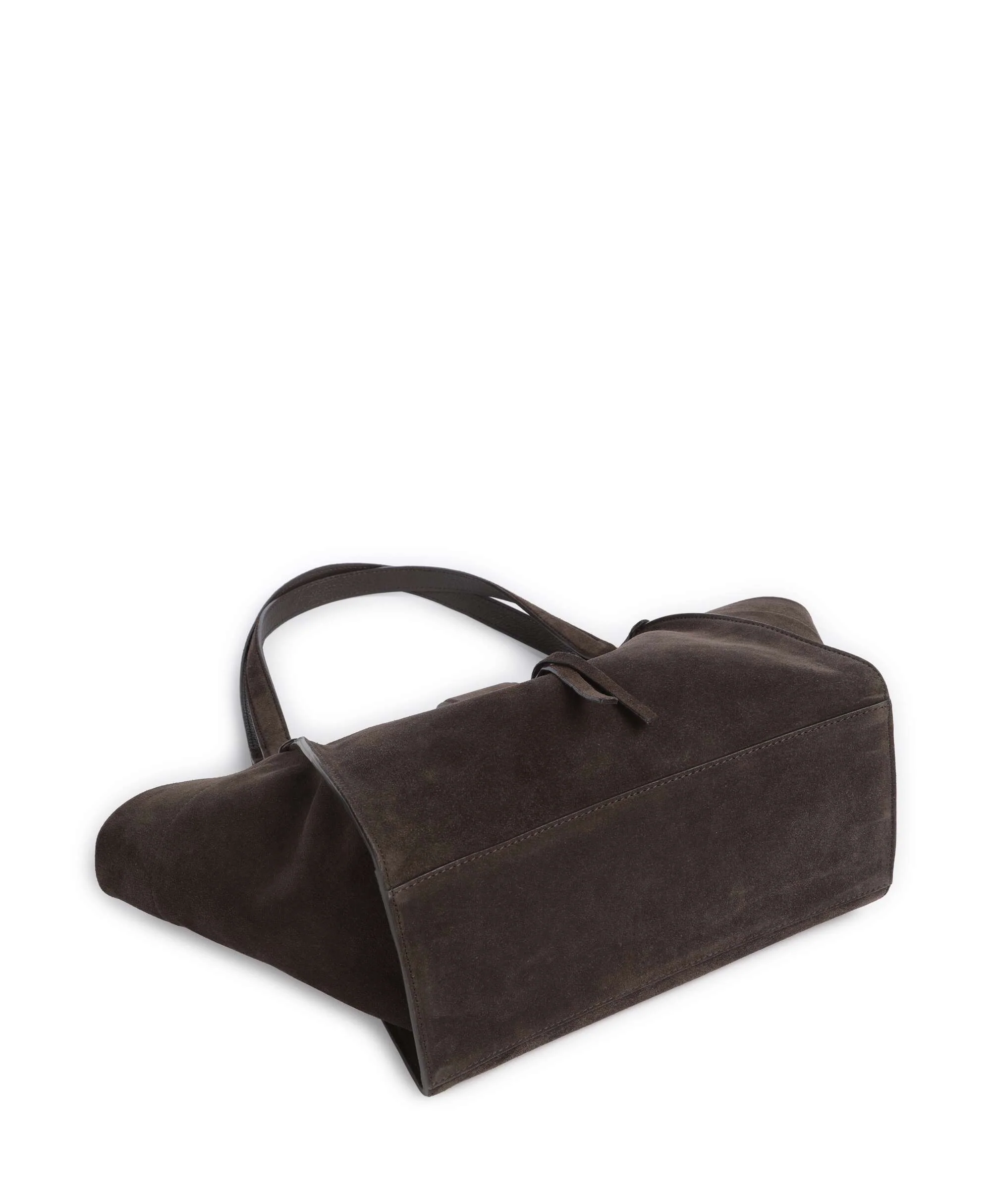 Abro Suede Temi Cabas dark brown - Image 5