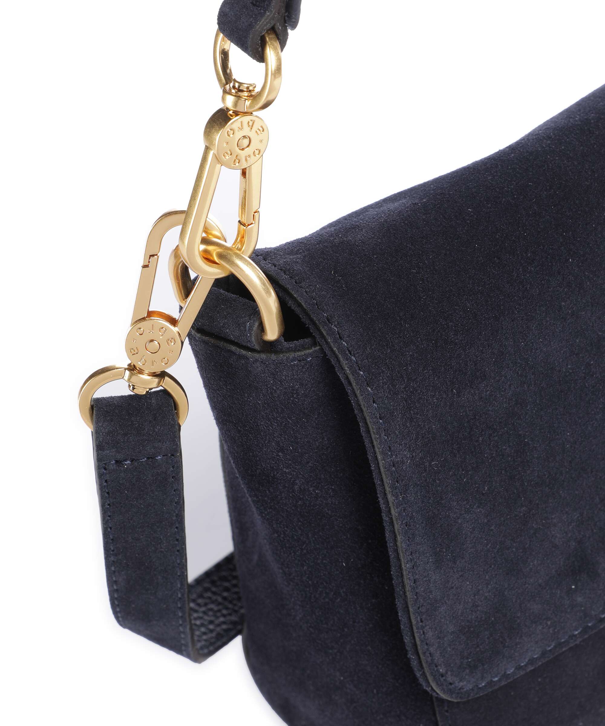 Abro Suede Temi Sac porté épaule navy - Image 5