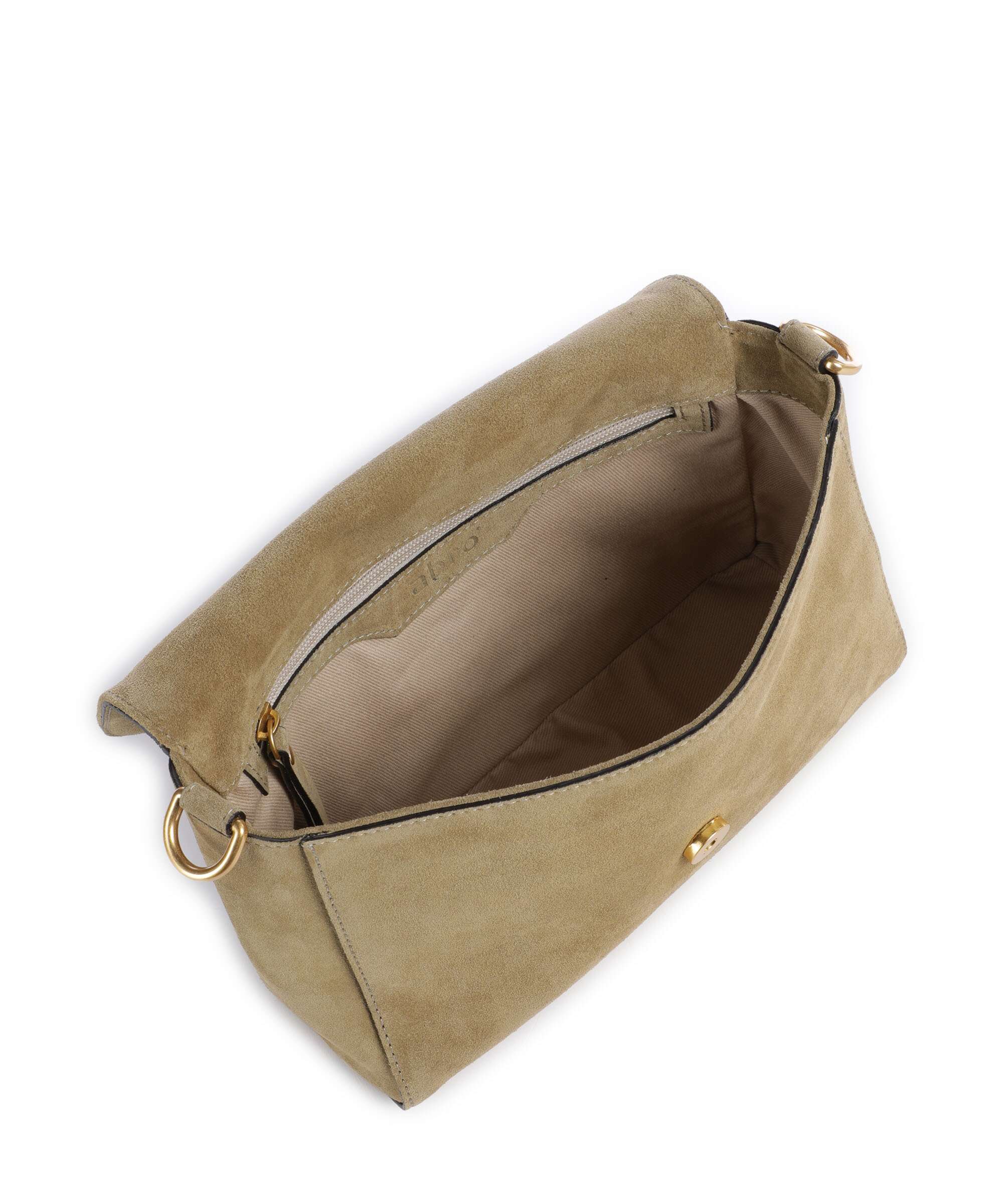 Abro Suede Temi Sac porté épaule mud - Image 6