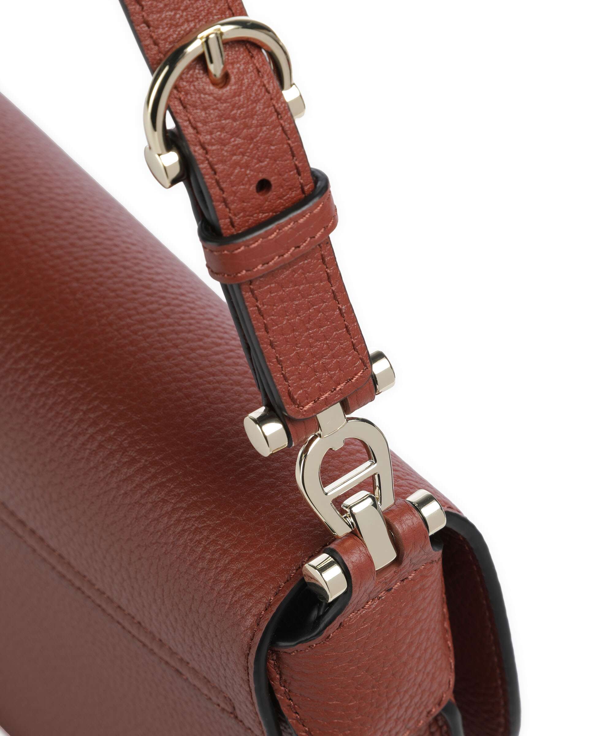 Aigner Delia S Sac porté épaule dark cognac - Image 5
