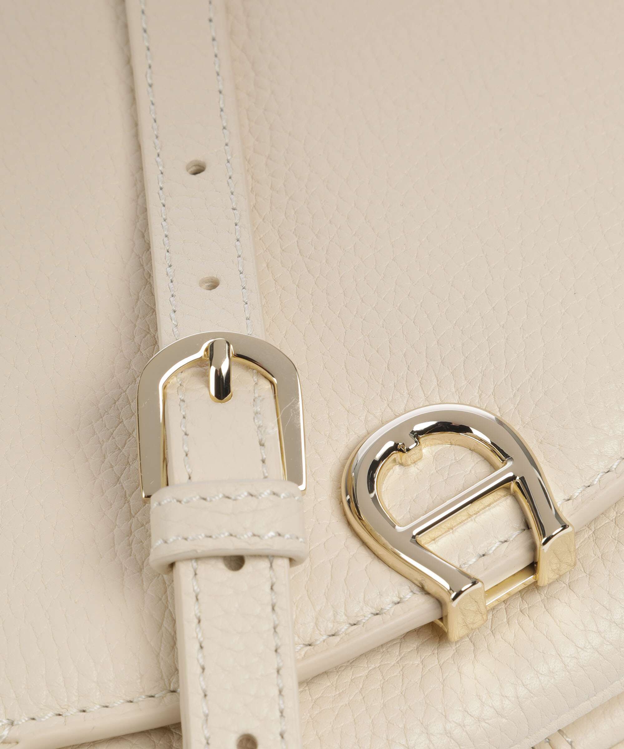Aigner Diadora S Sac porté épaule macadamia white - Image 5