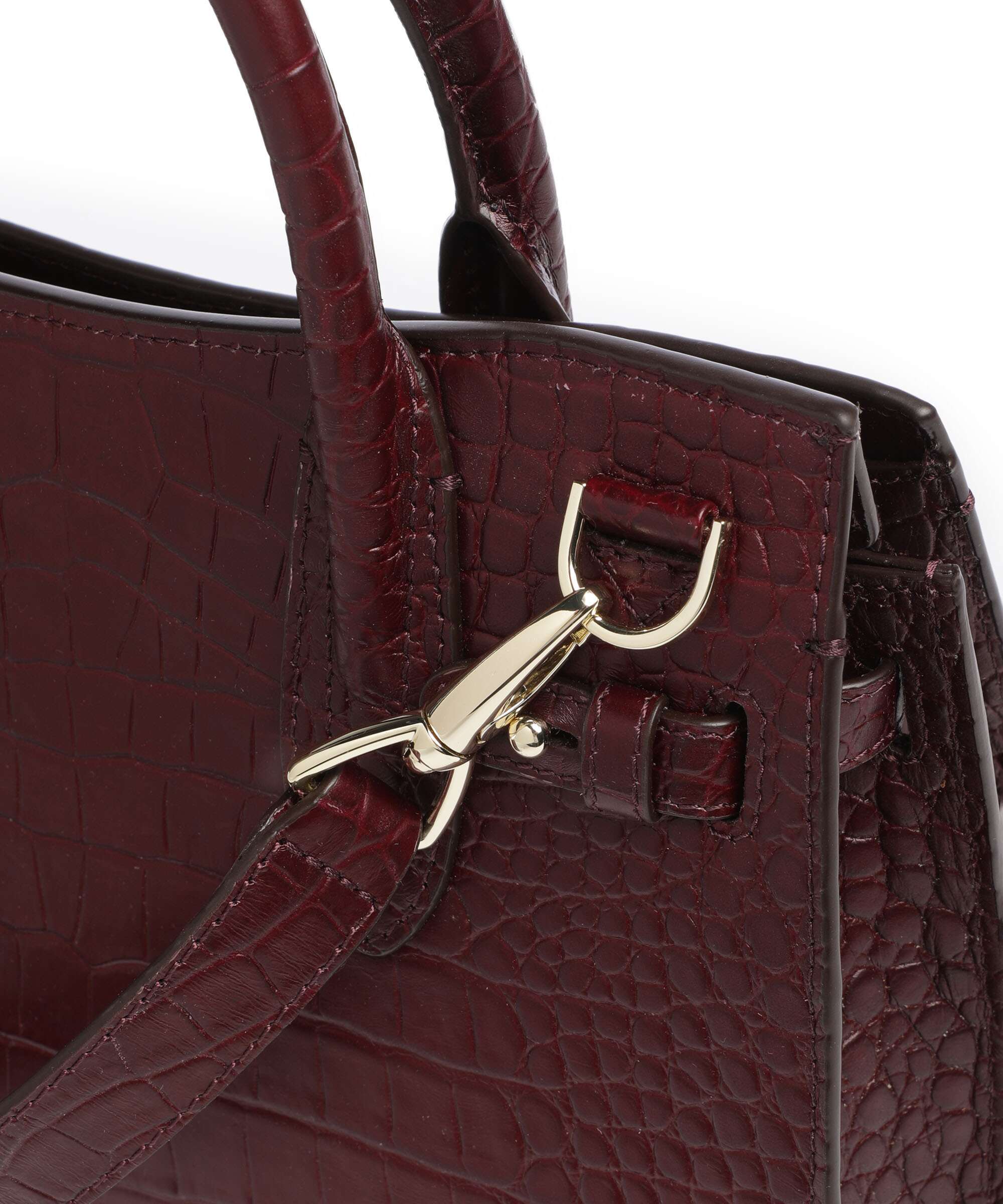 Aigner Farah M Sac à main port red - Image 4