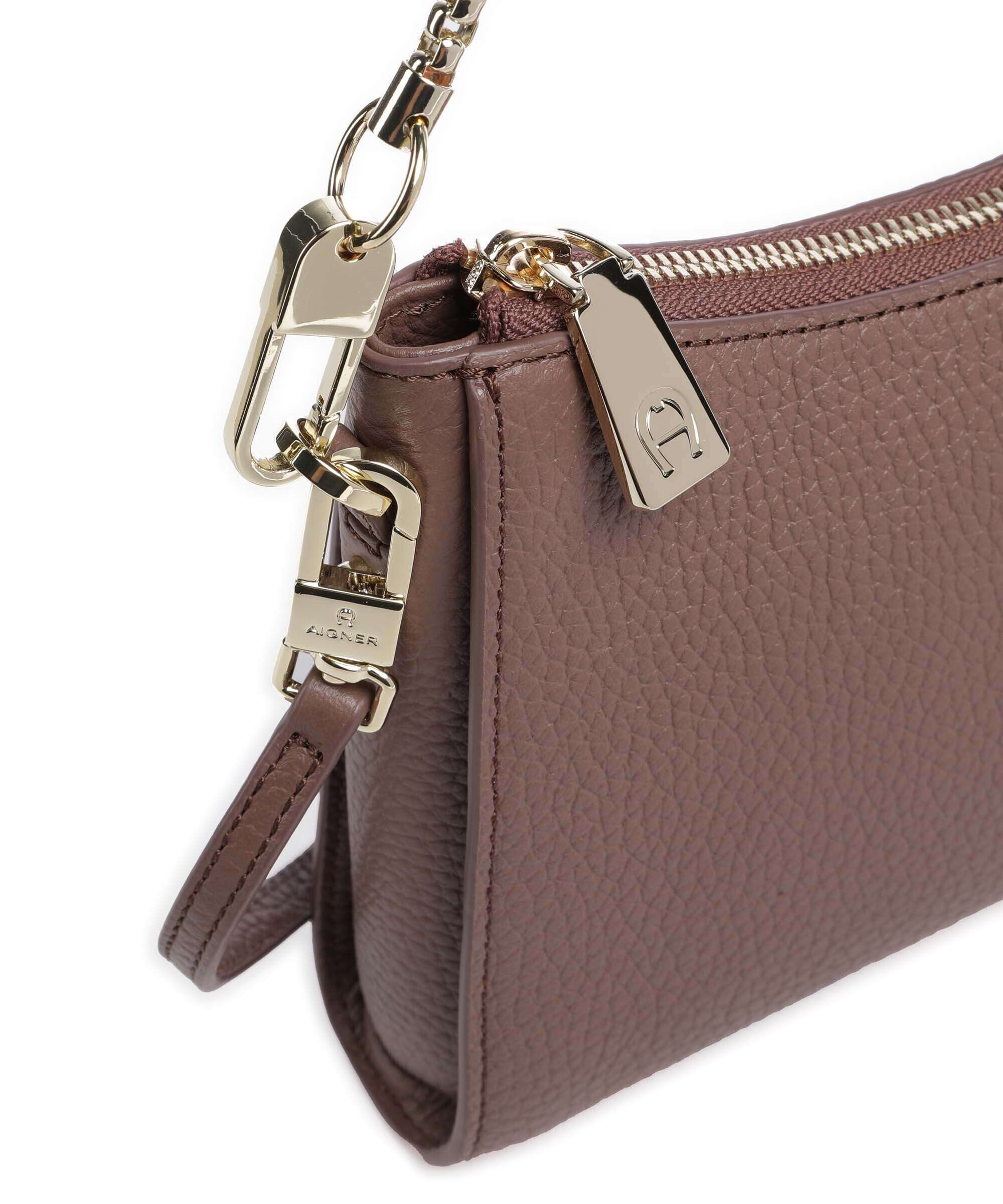 Aigner Ivy S Sac porté épaule rosewood - Image 4