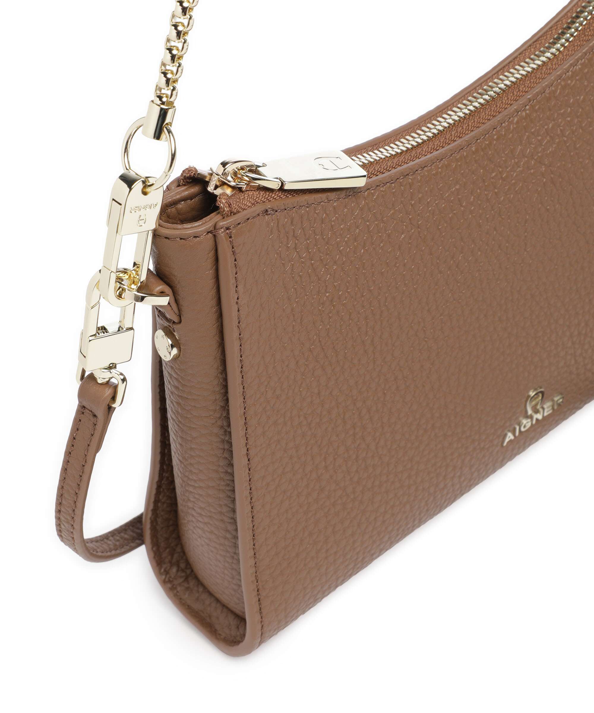 Aigner Ivy S Sac porté épaule saddle brown - Image 4