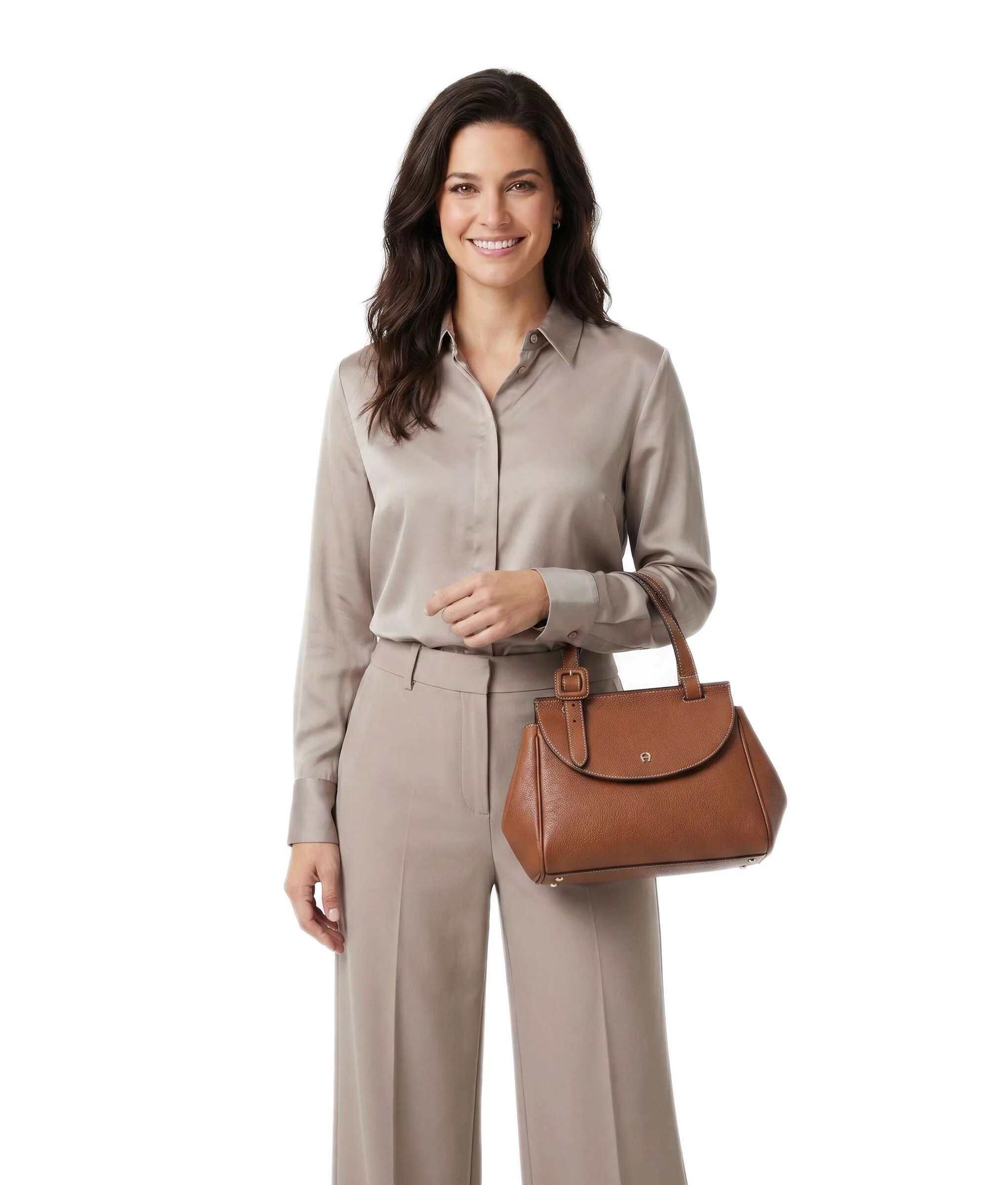 Aigner Miranda S Sac à main cognac brown - Image 3