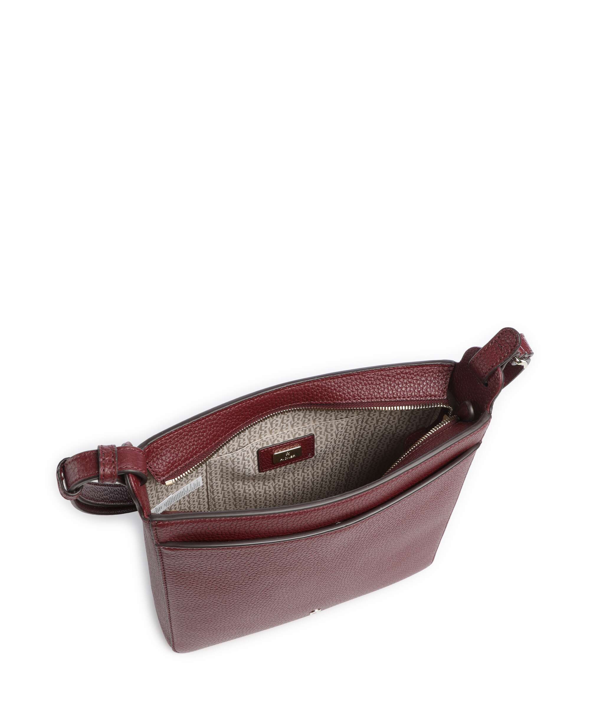 Aigner Pura M Sac porté épaule burgundy - Image 6