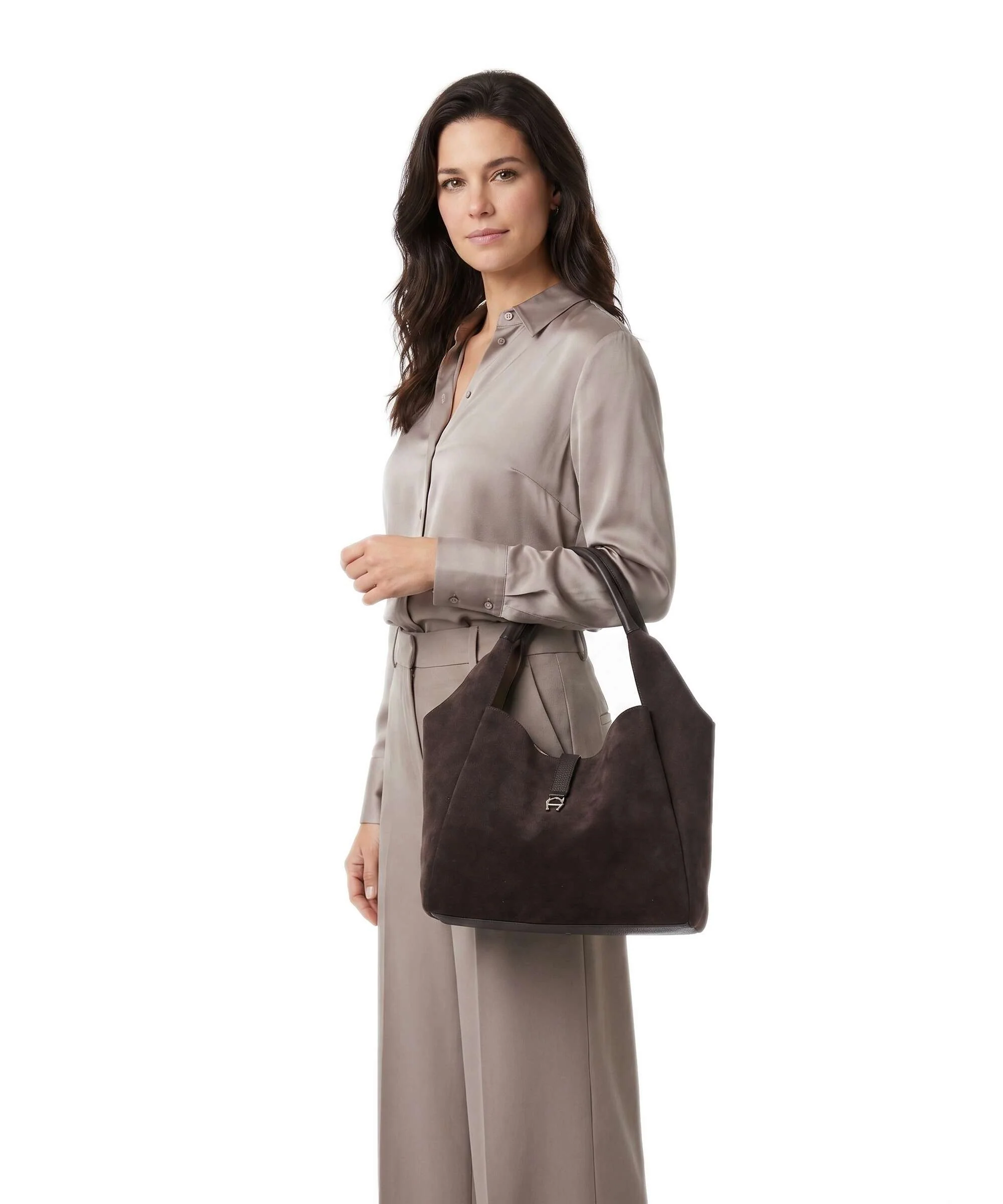 Aigner Zaira M Sac fourre-tout soil brown - Image 3