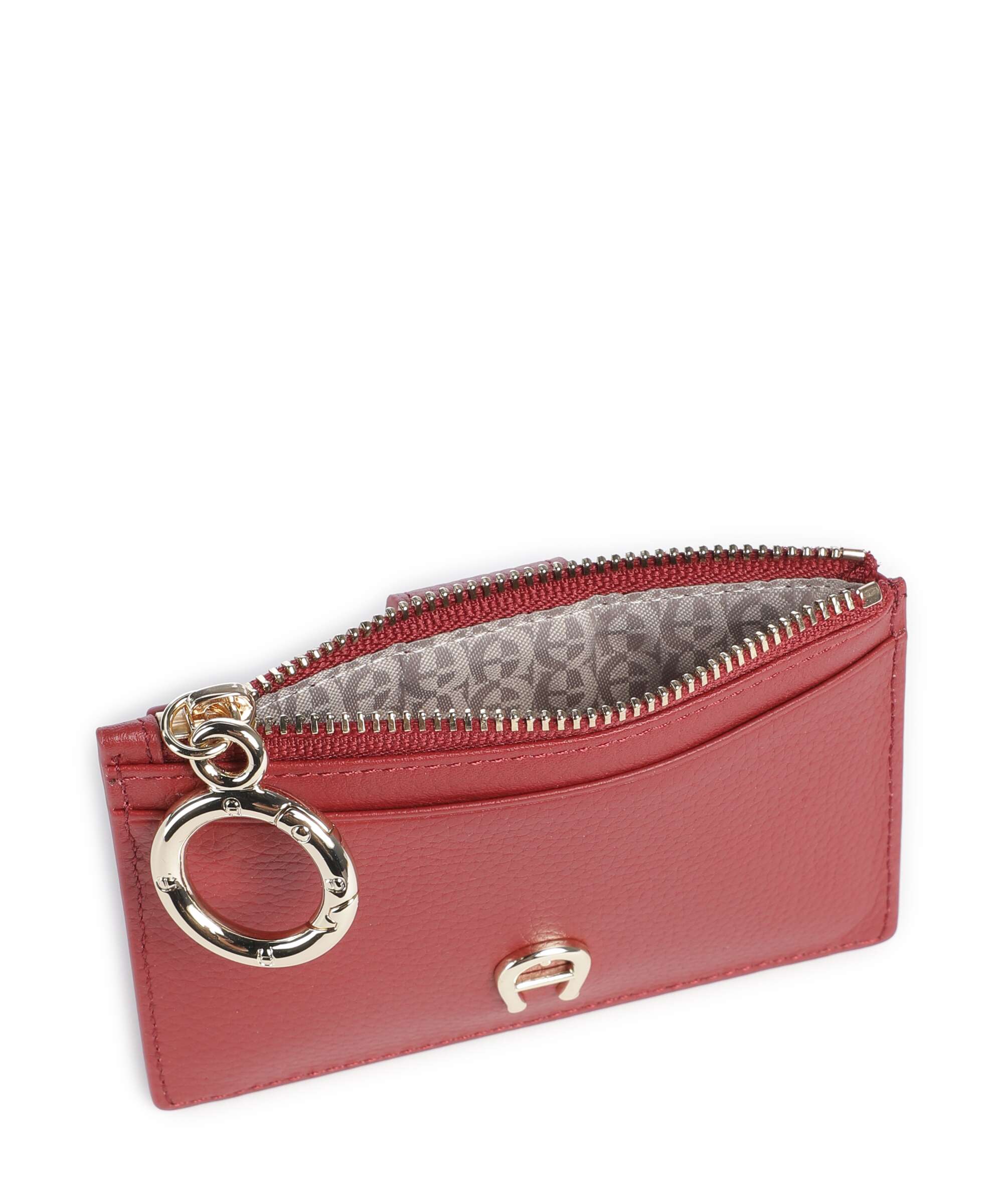 Aigner Zita Étui à cartes crédit burnt red - Image 5