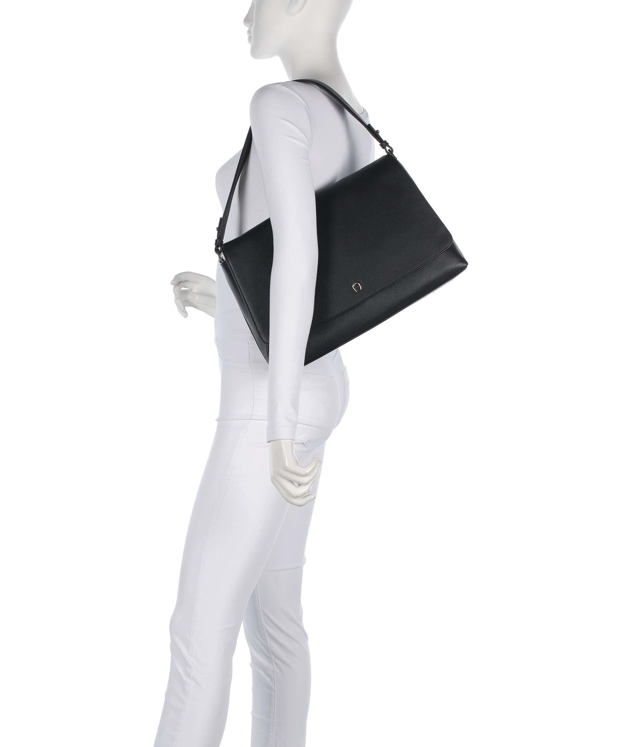Aigner Zita M Sac porté épaule black - Image 3