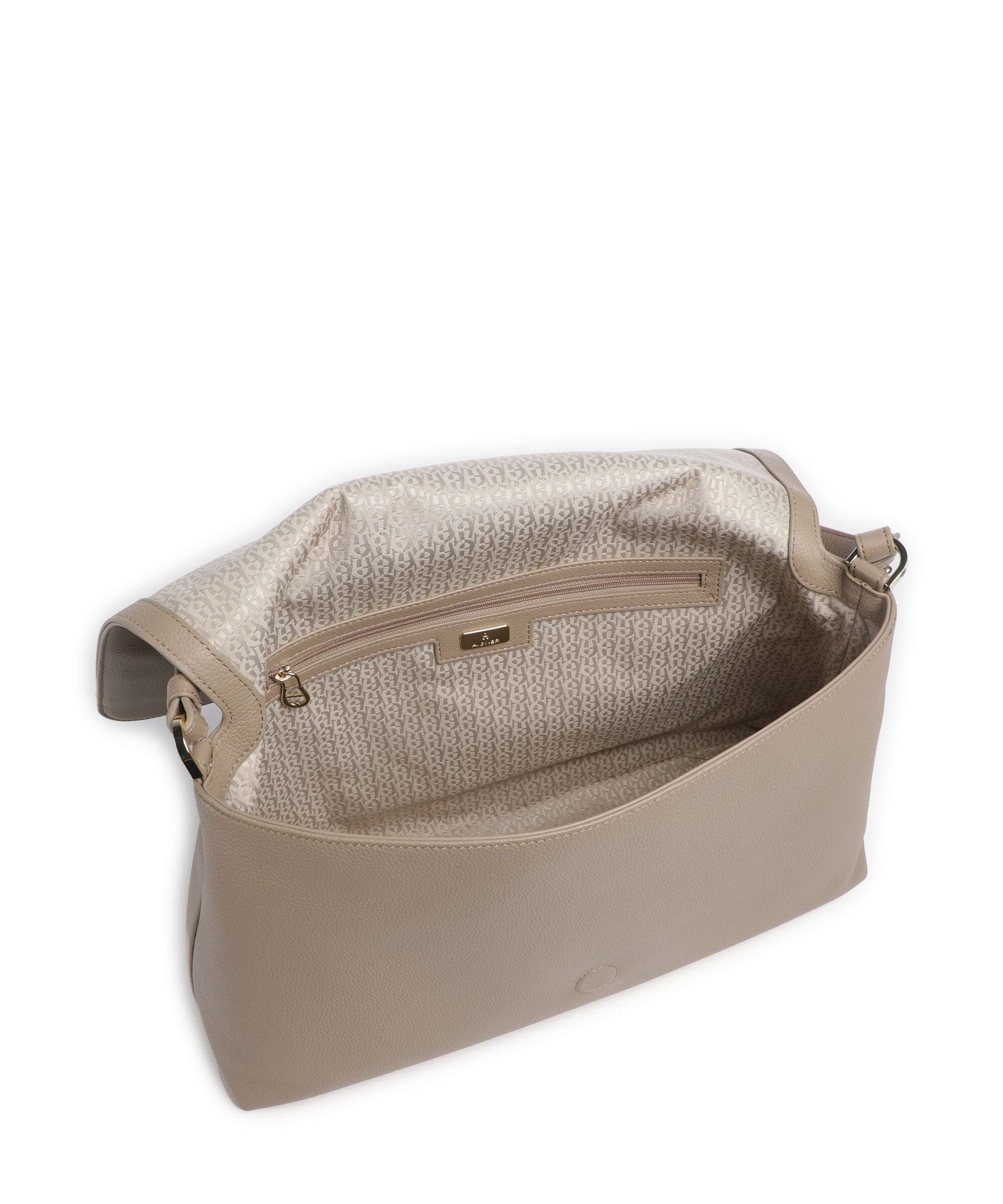 Aigner Zita M Sac porté épaule taupe - Image 5