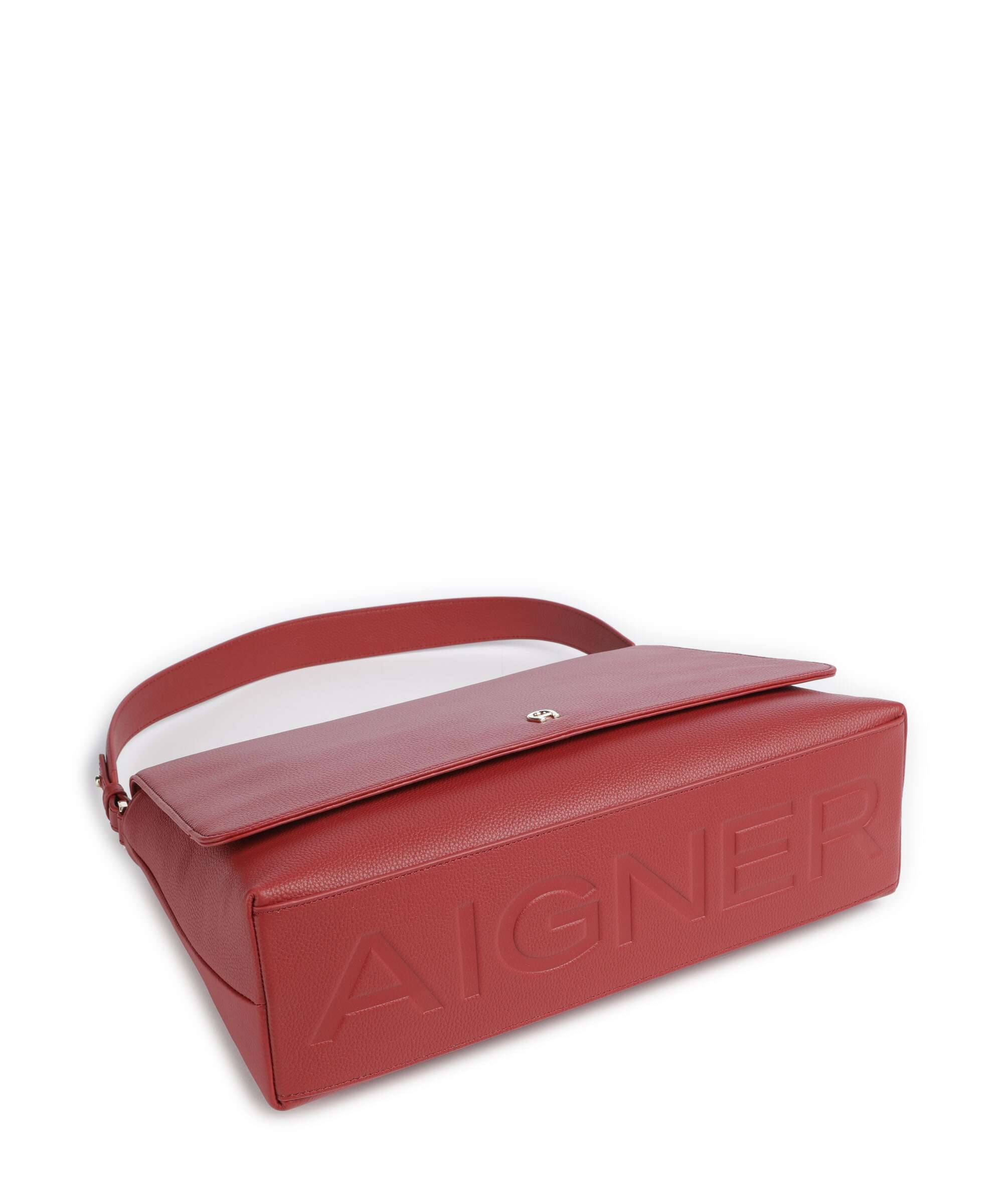 Aigner Zita M Sac porté épaule burnt red - Image 4