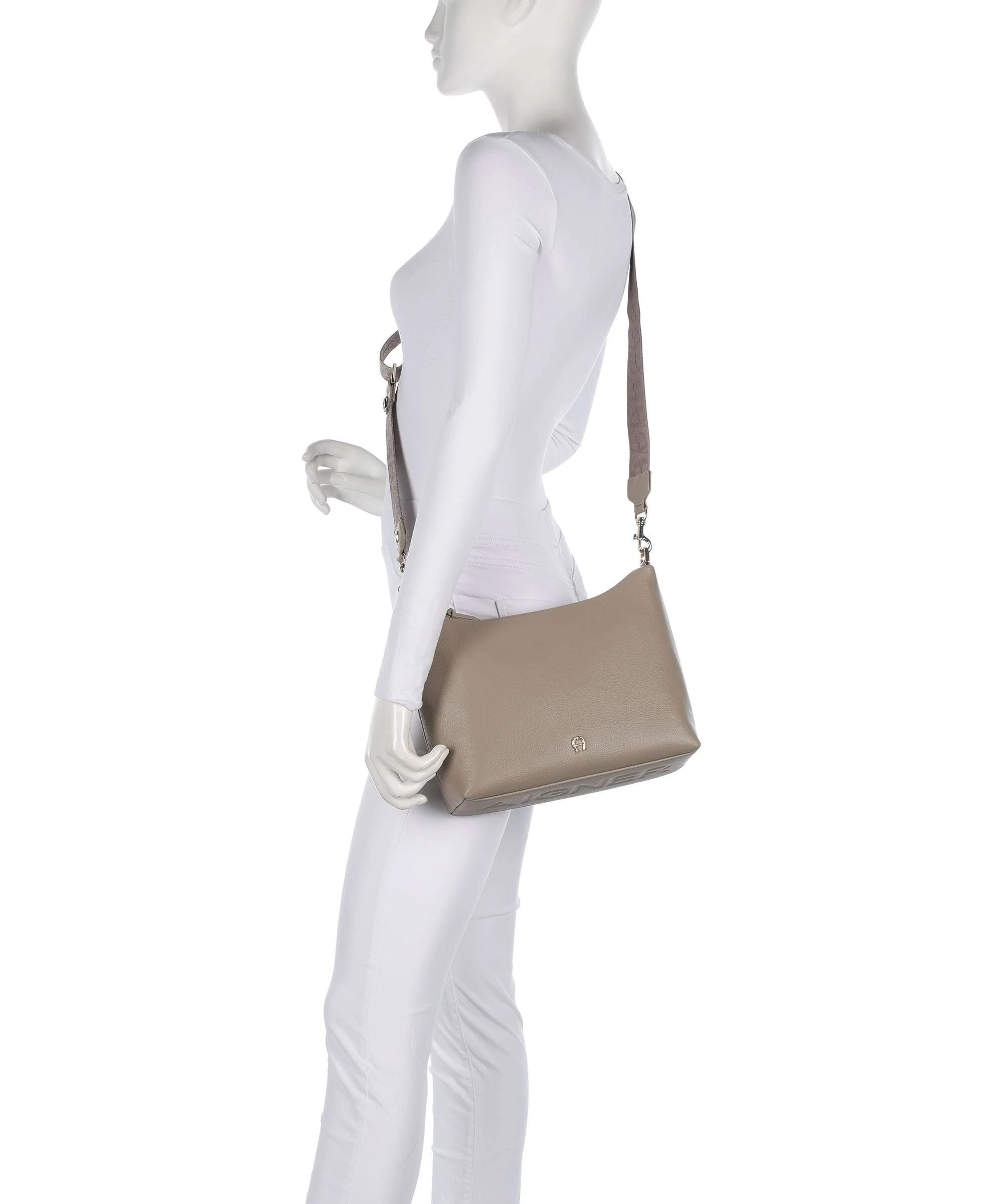 Aigner Zita S Sac bandoulière taupe - Image 3