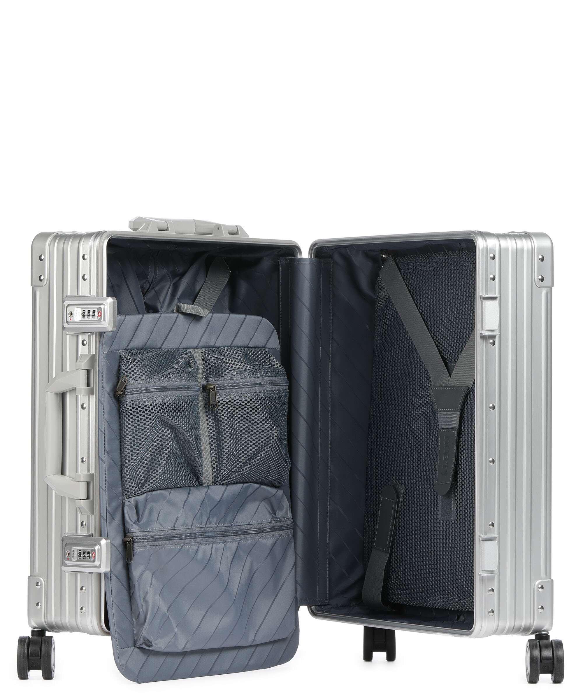 Aleon Domestic Carry-On Valise 4 roues platinum - Image 5