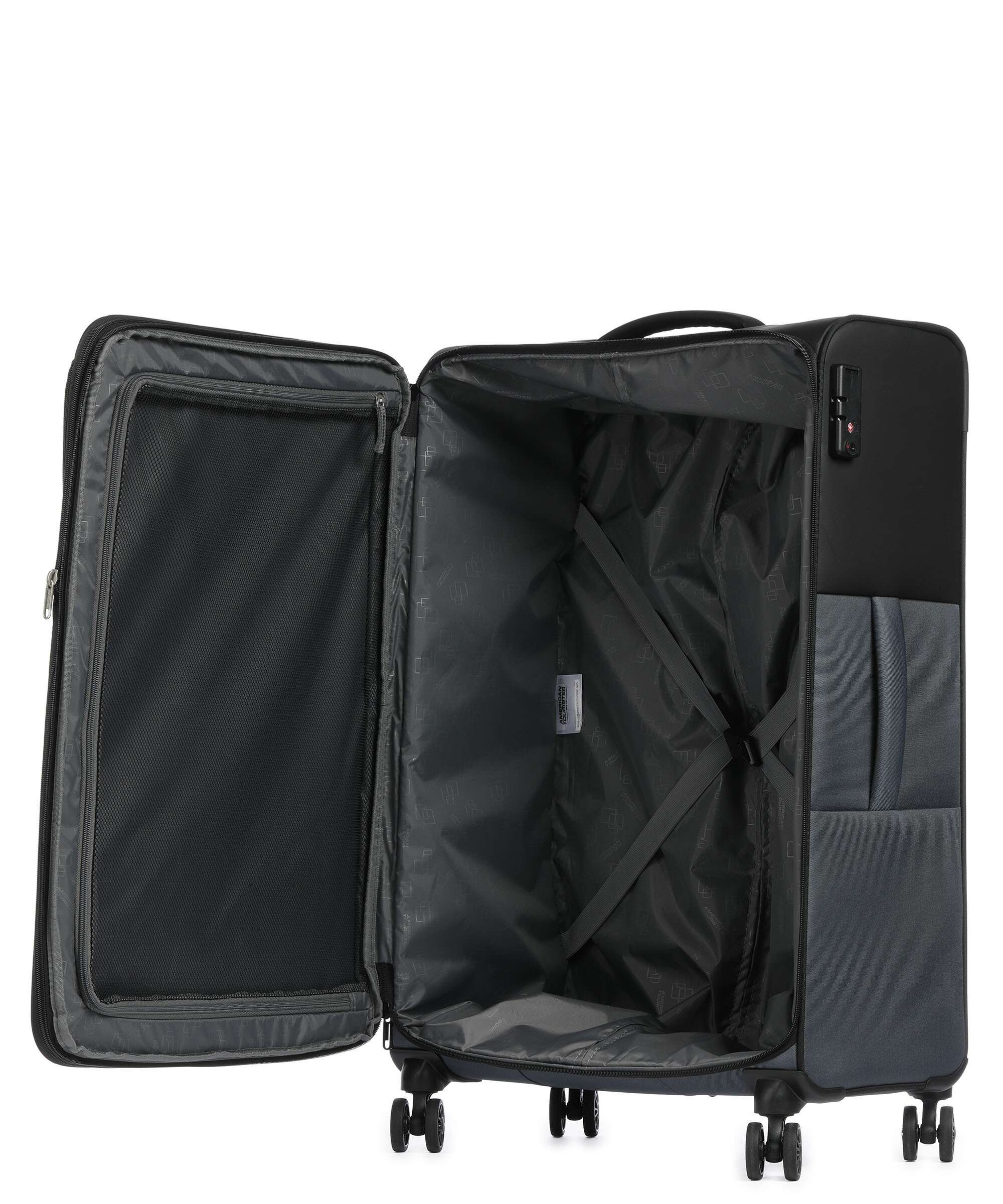 American Tourister Daring Dash L Valise 4 roues black/grey - Image 6