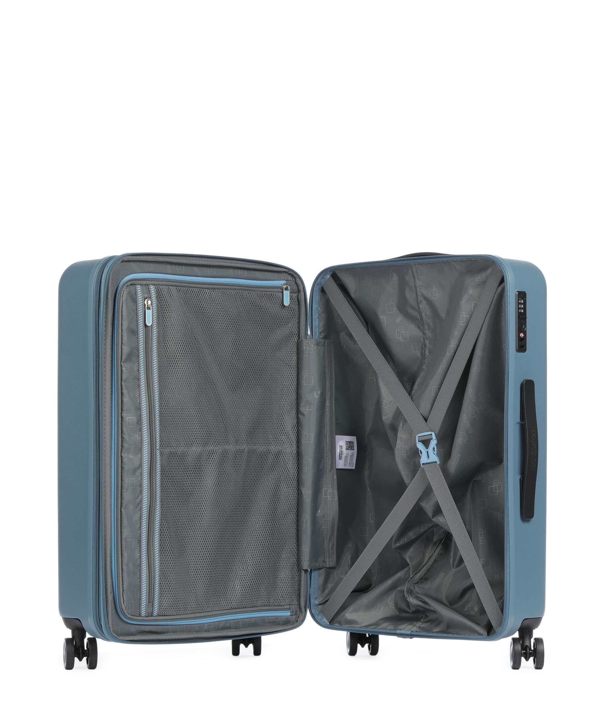 American Tourister Dynabelt Valise 4 roues rainstorm blue - Image 6
