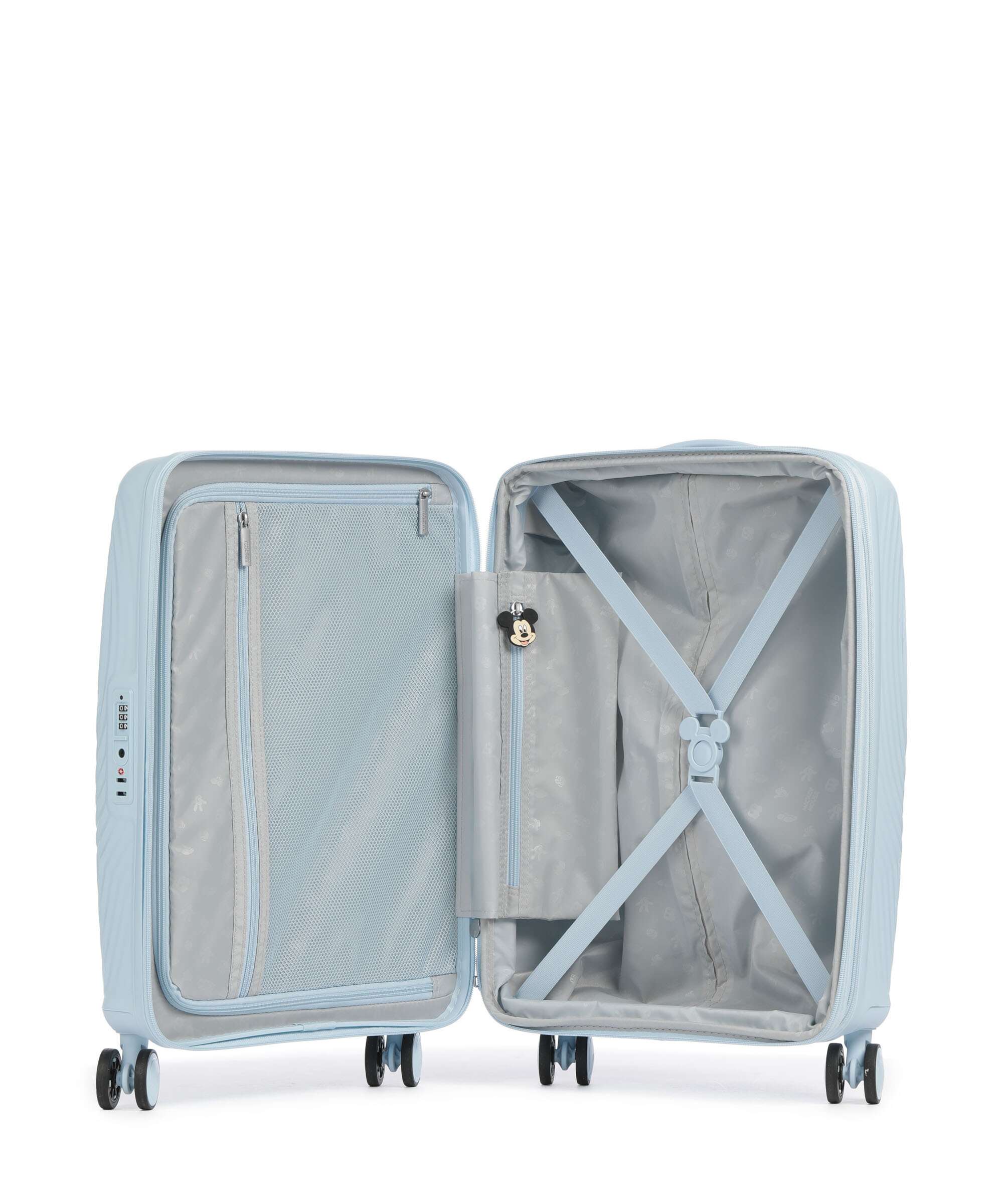 American Tourister Mickey Magic Valise 4 roues mickey pastel blue - Image 6