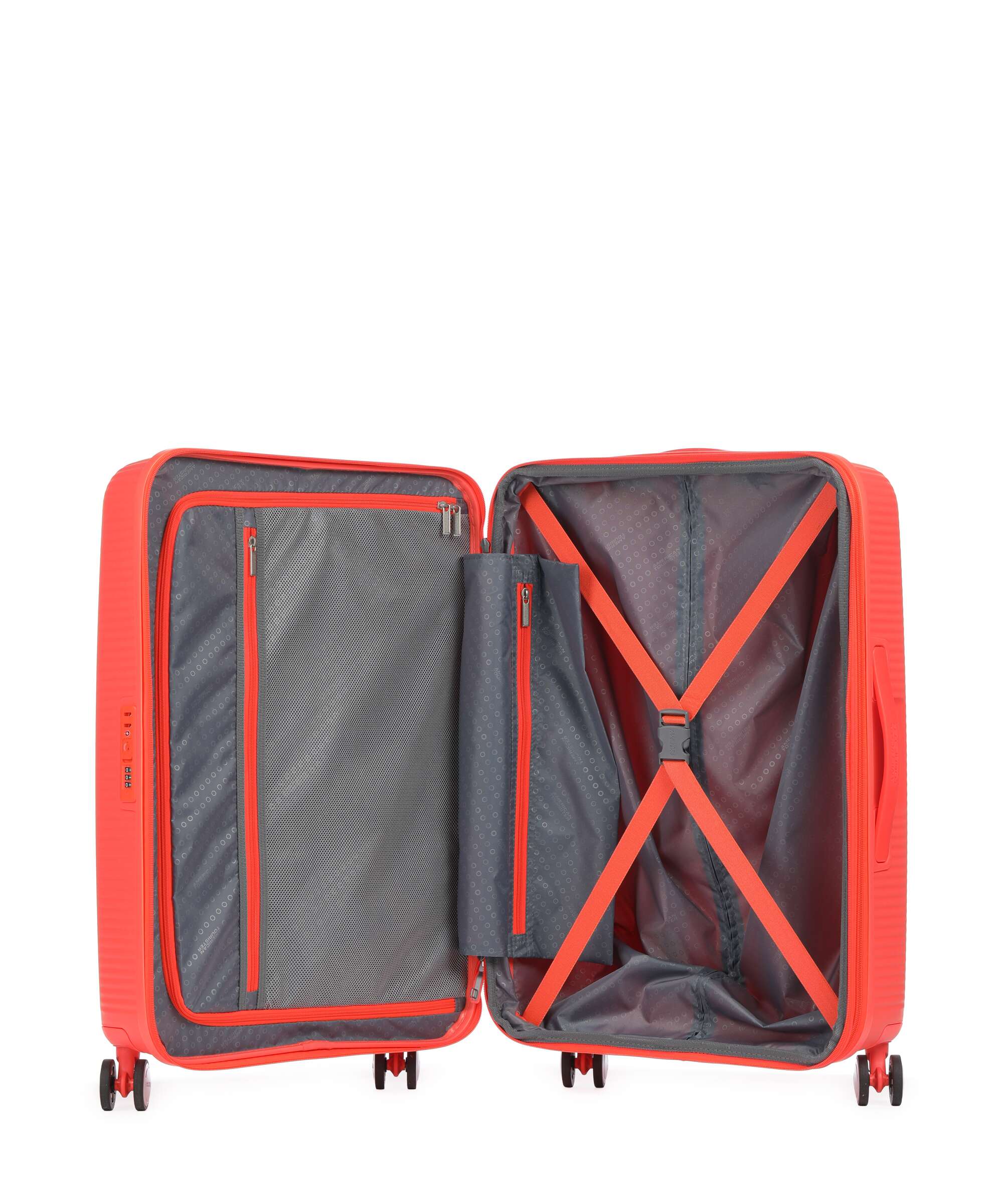 American Tourister Soundbox Valise 4 roues neon orange - Image 6