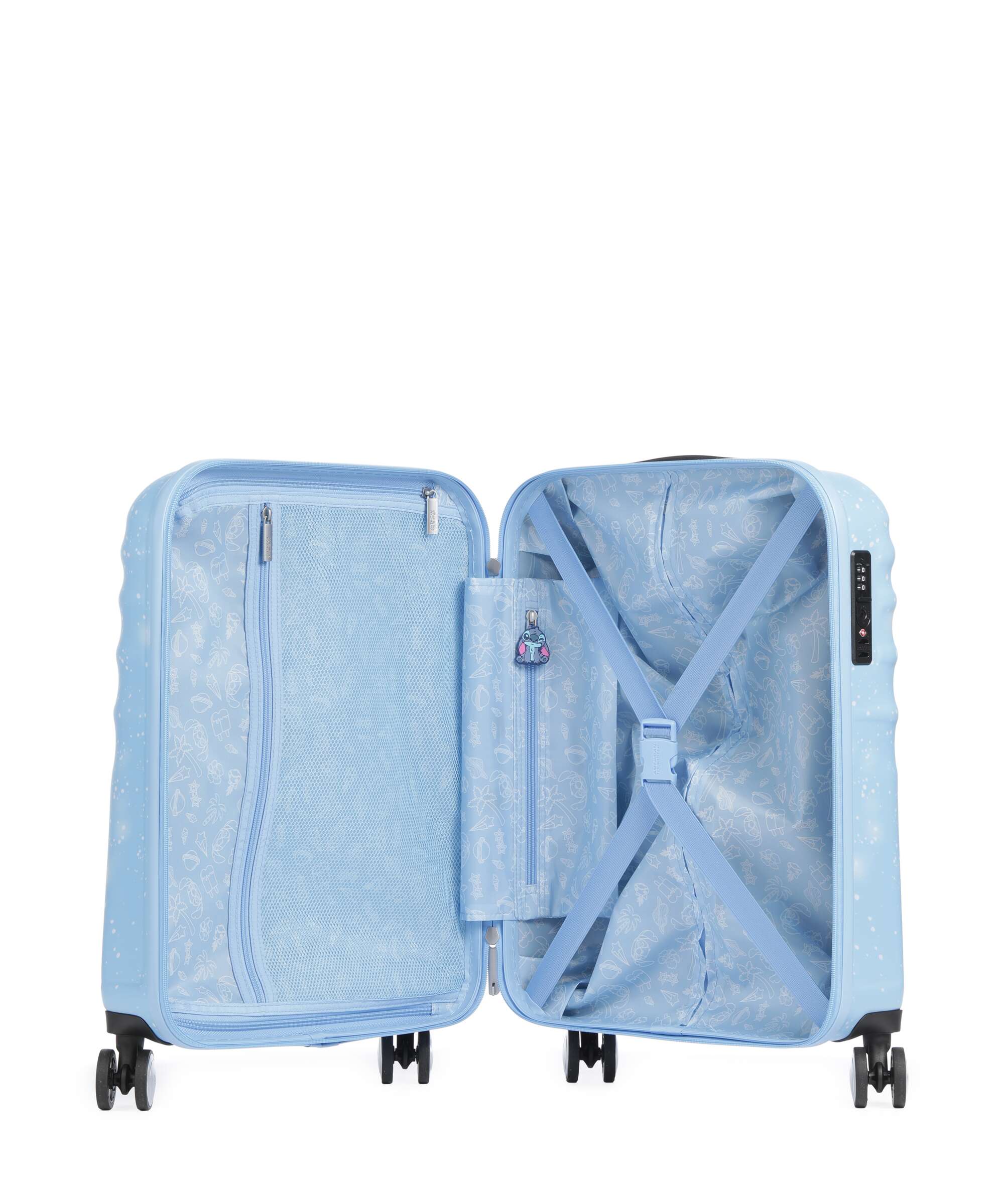 American Tourister Wavebreaker Disney Valise 4 roues stitch universe - Image 5