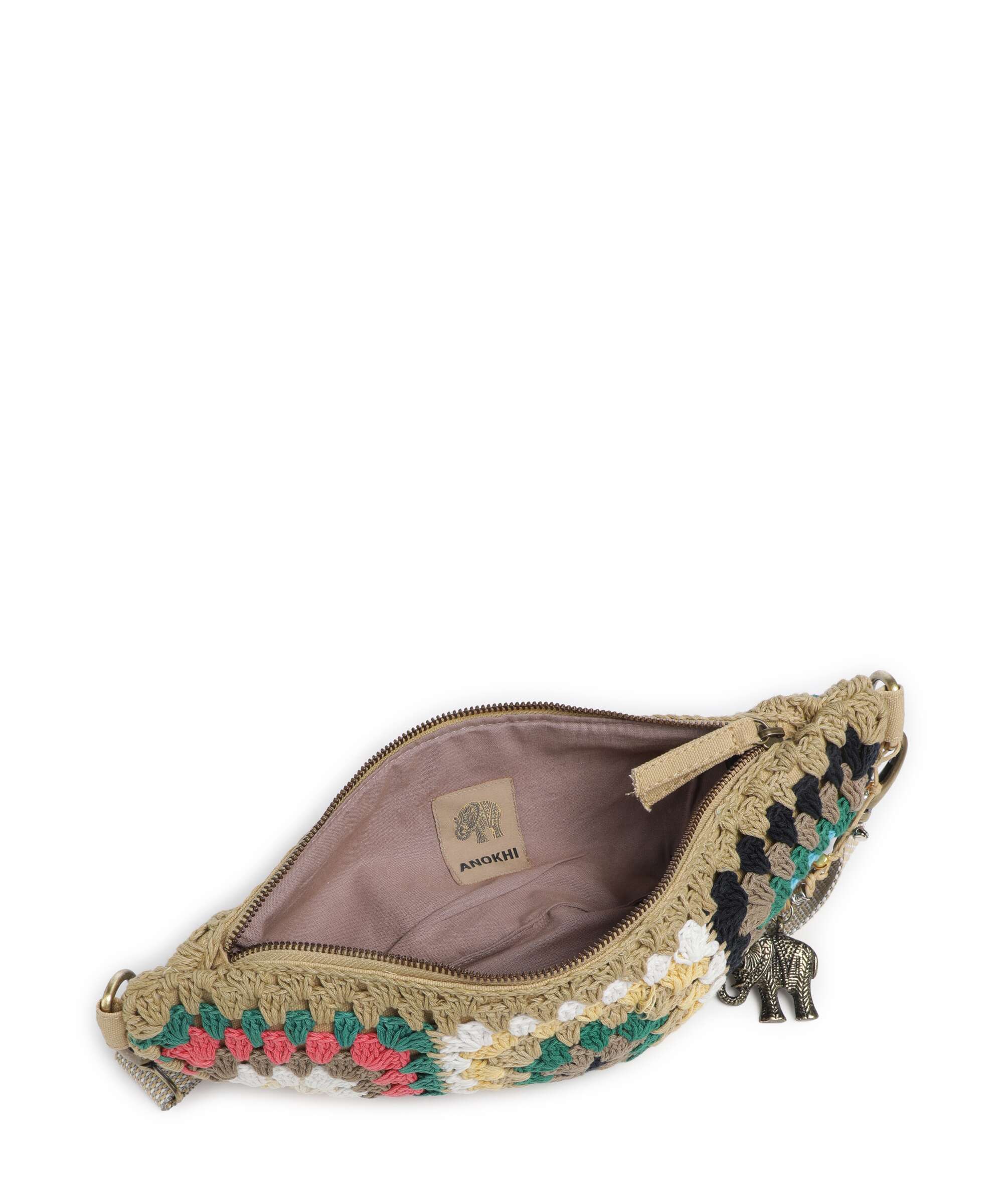 Anokhi Sac bandoulière beige - Image 6