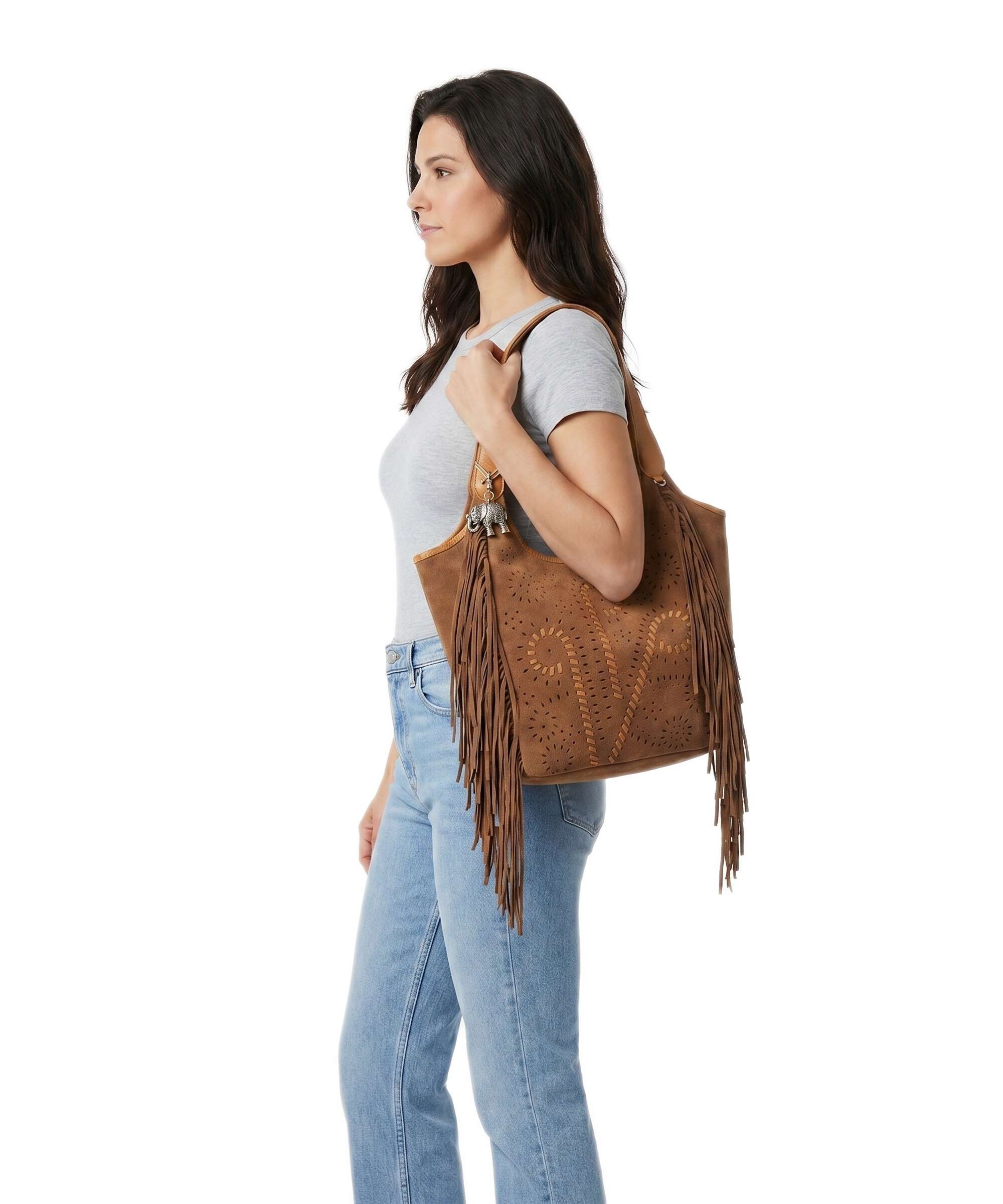 Anokhi Sac fourre-tout tan - Image 3