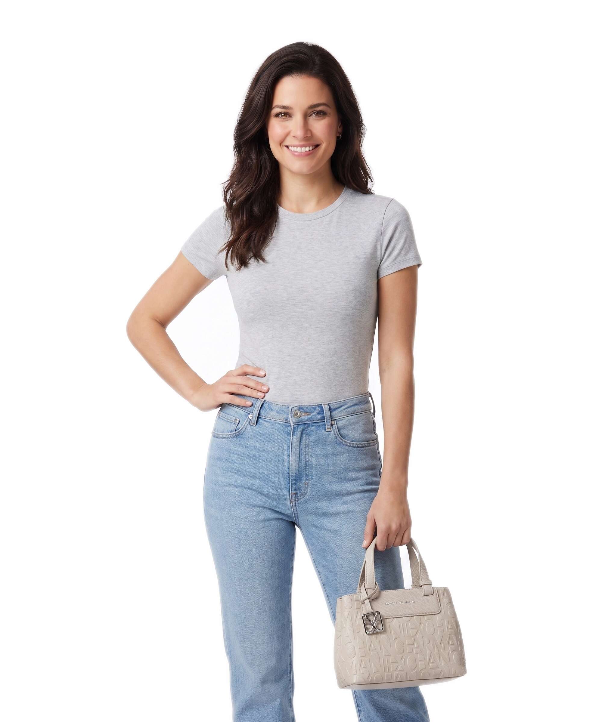 Armani Exchange Liz Monogram S Sac à main script - Image 3